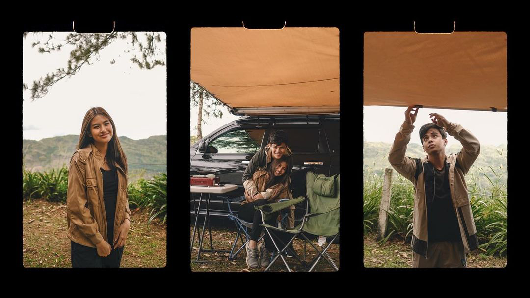 serene camp out Gabbi Garcia and Khalil Ramos - Valentine’s Date Ideas