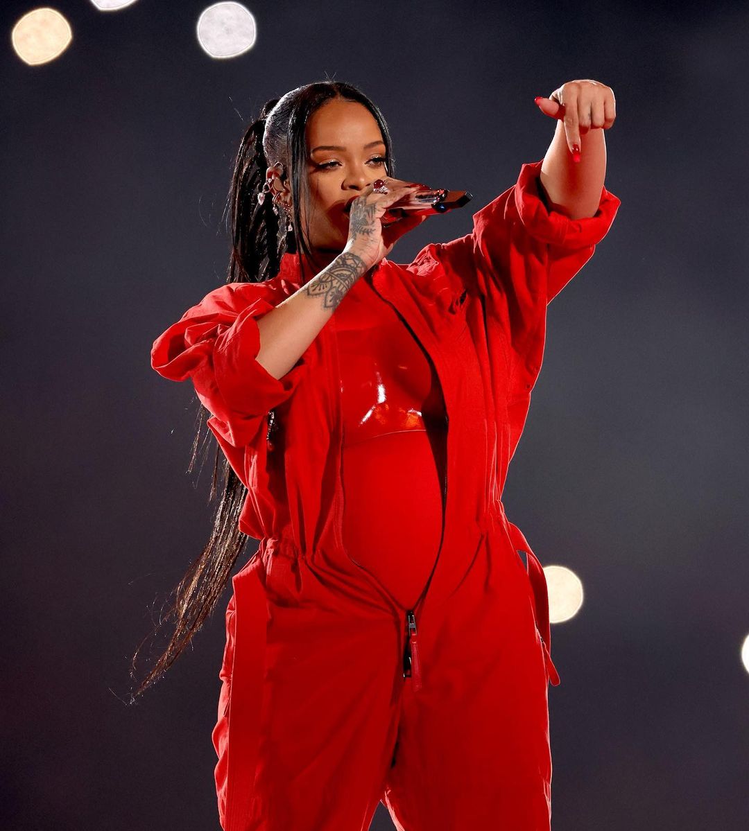 Rihanna Super Bowl 2023 Half-Time Show beauty