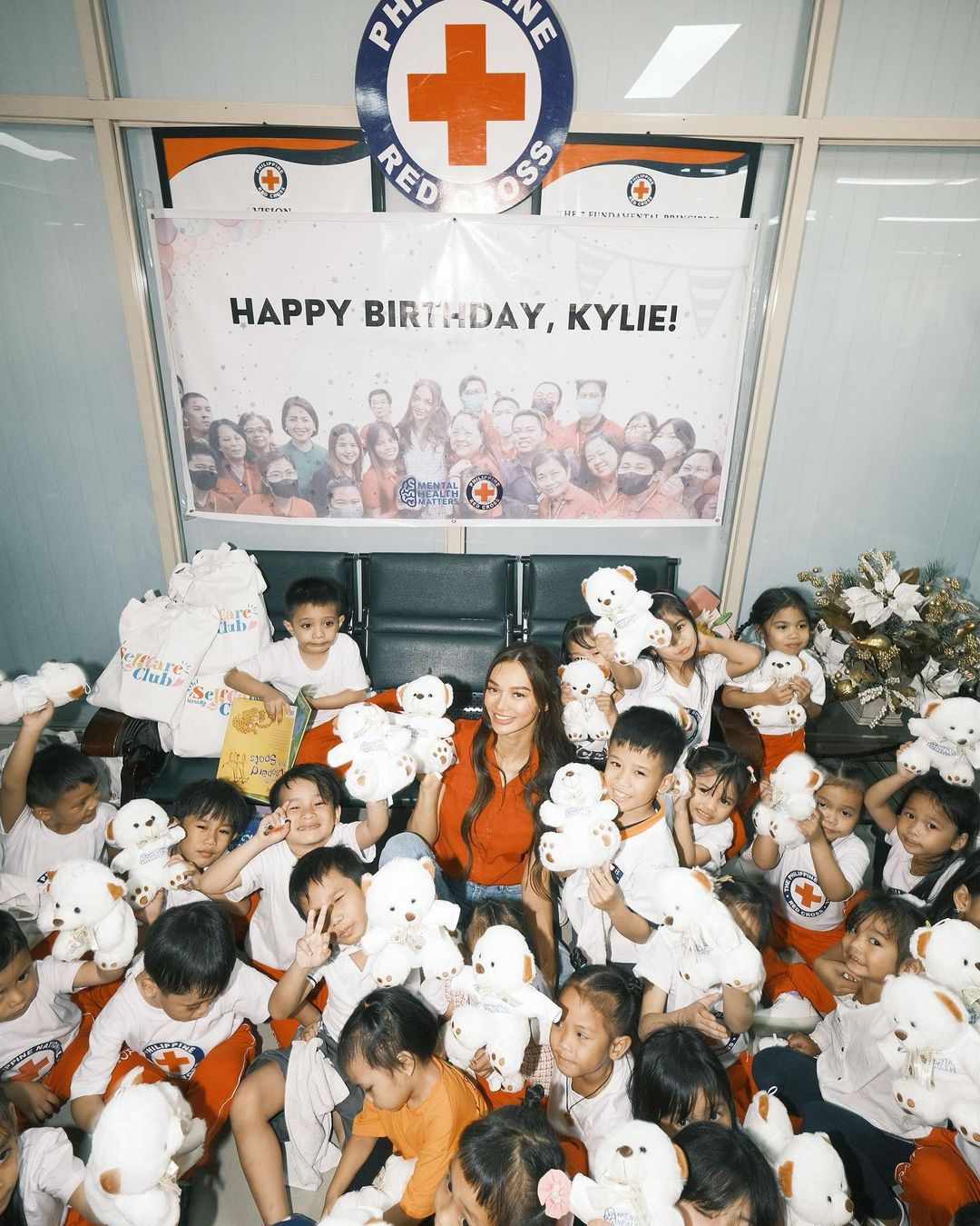 Kylie Verzosa 31st Birthday Red Cross Philippines