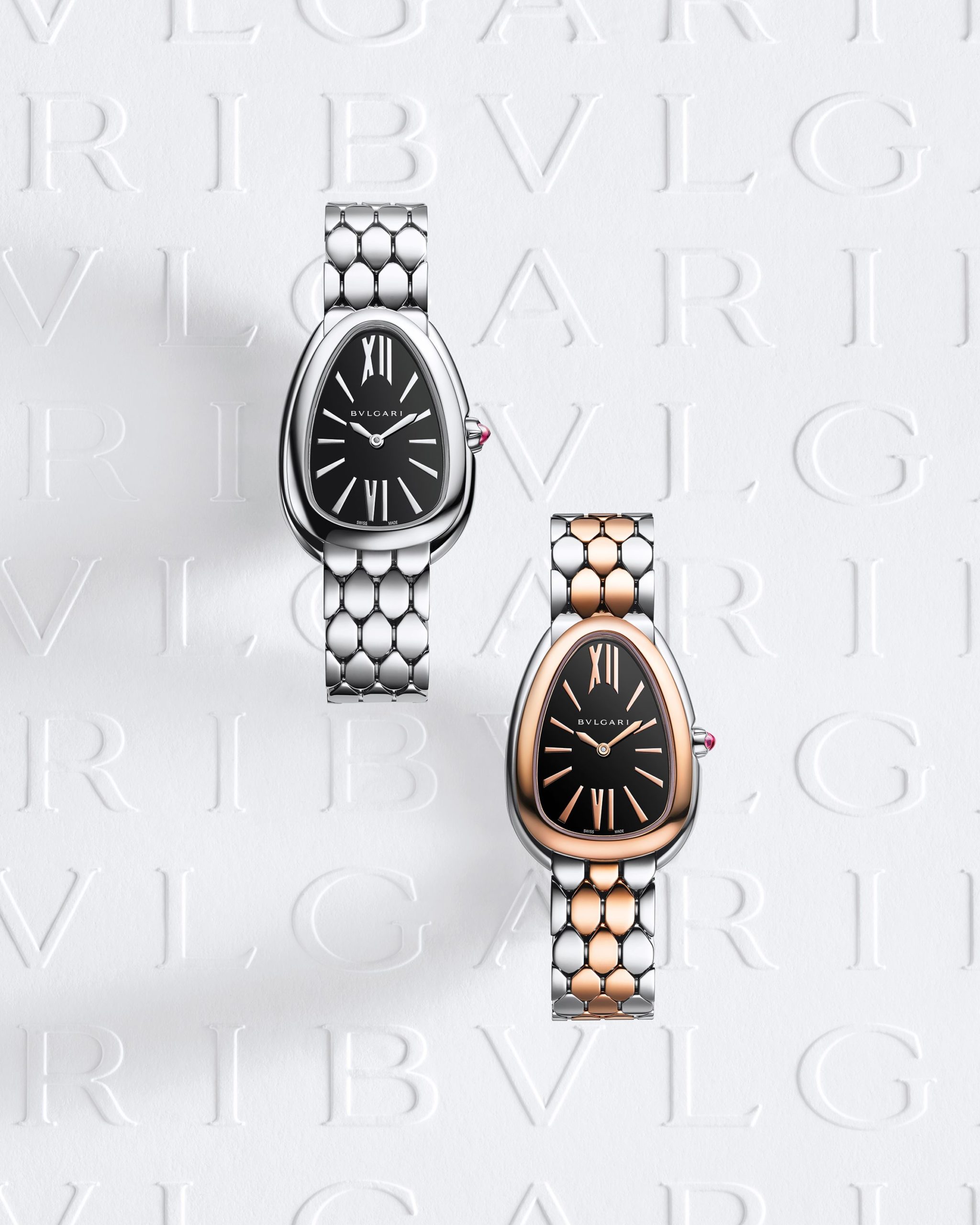 Bulgari aka BVLGARI LVMH watchweek collection Serpenti watches