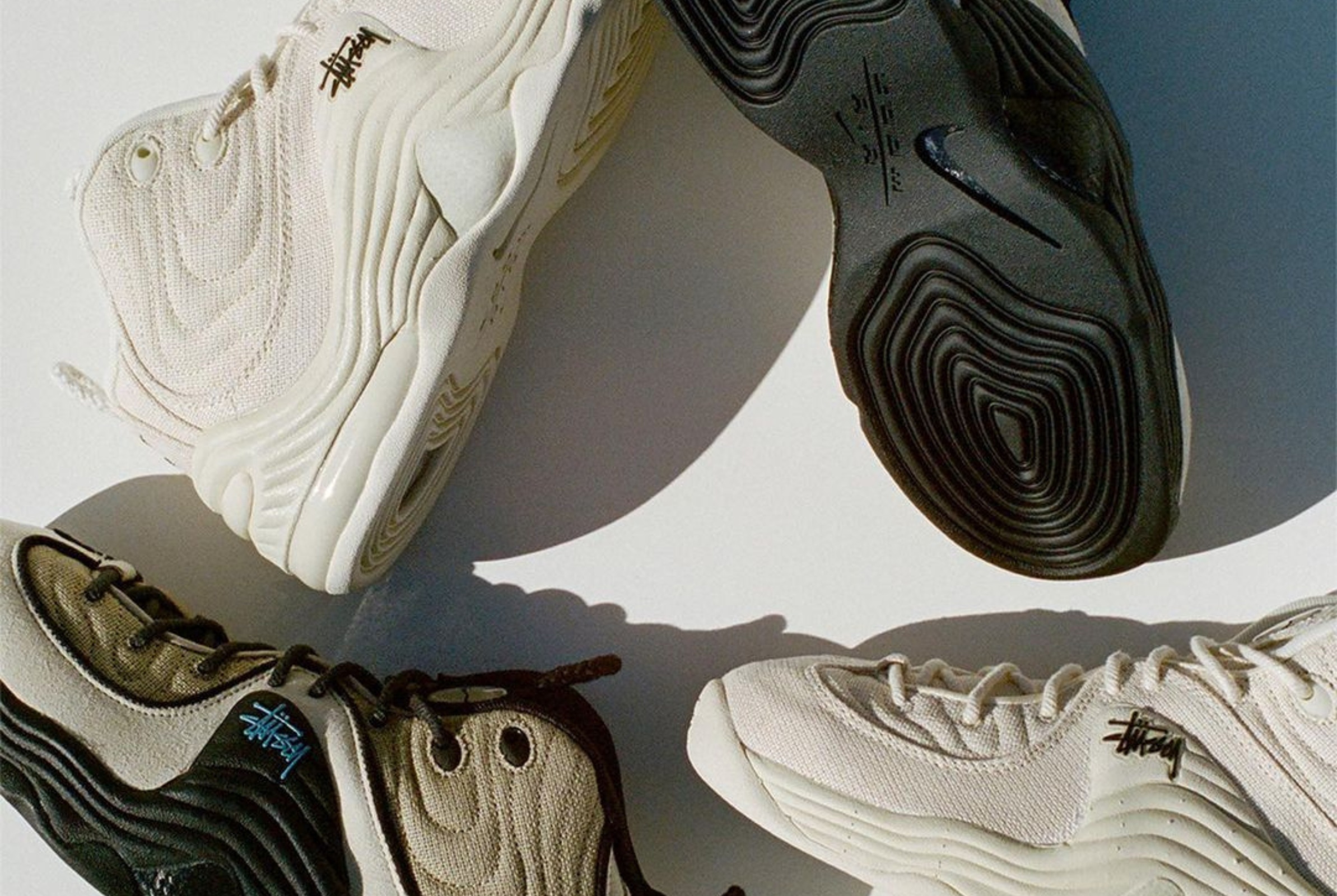 Stussy X Air Nike Penny 2 Sneakers