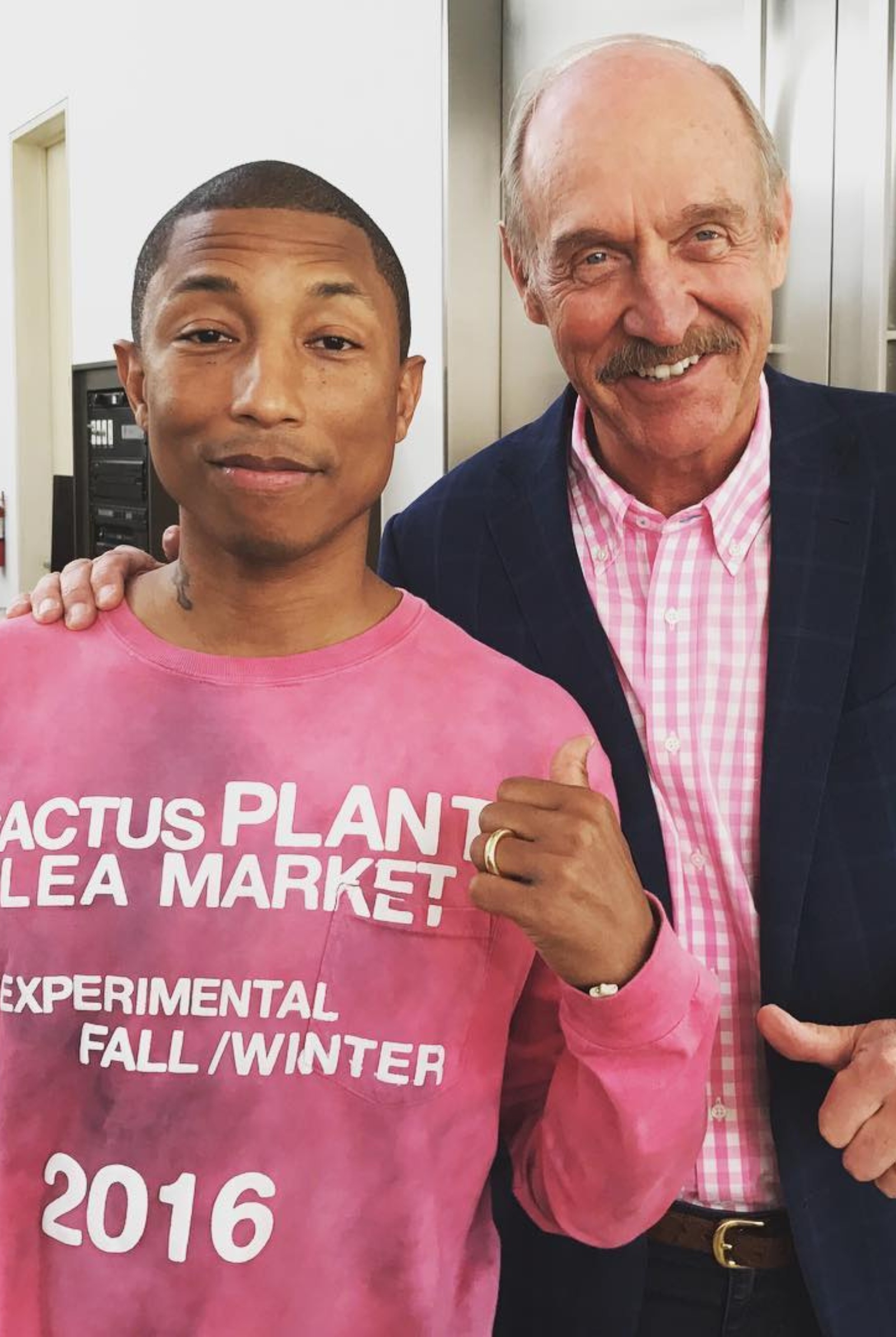 Pharrell Williams and Stan Smith