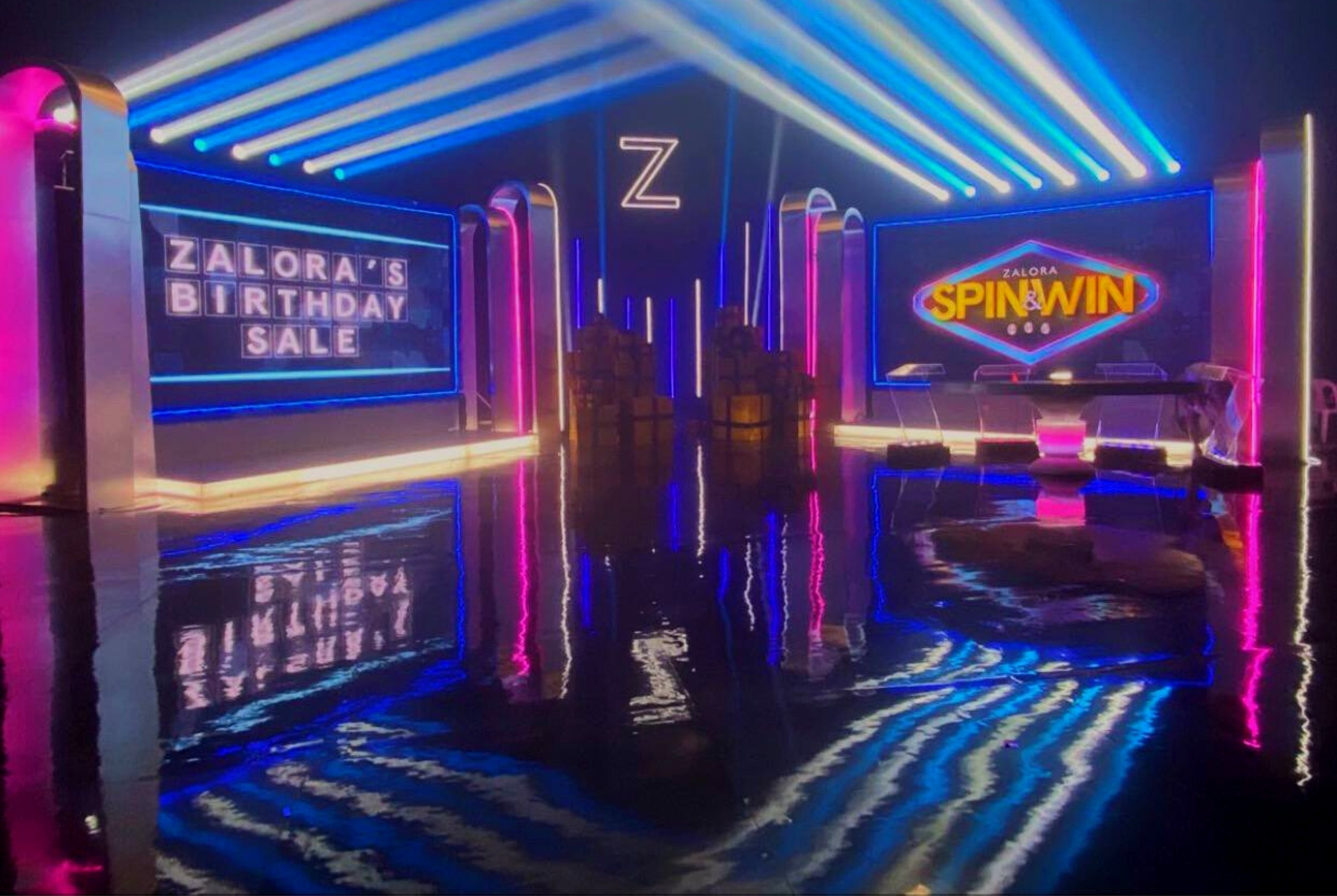 Production Set of Zalora Birthday Sale by Katrish Aristoki