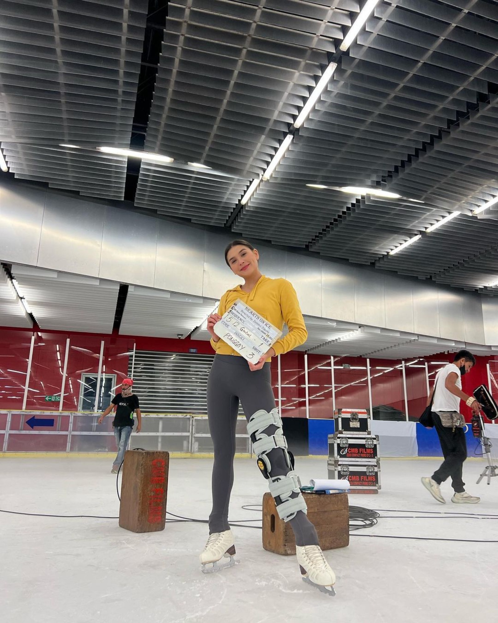 Ashley Ortega starring Hearts on Ice