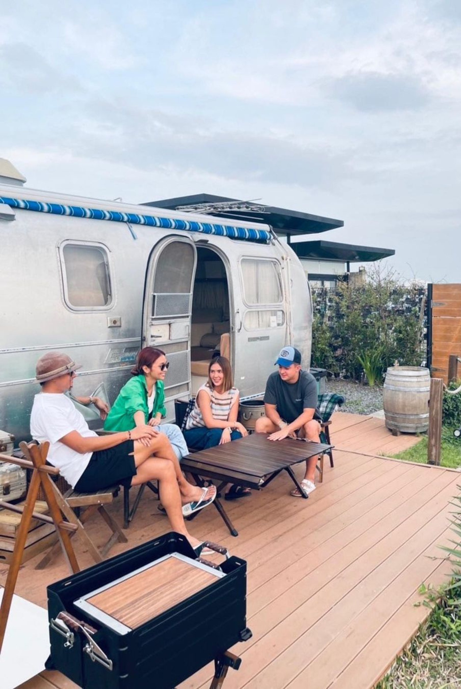 Camping Valentine's Day Ideas with friends