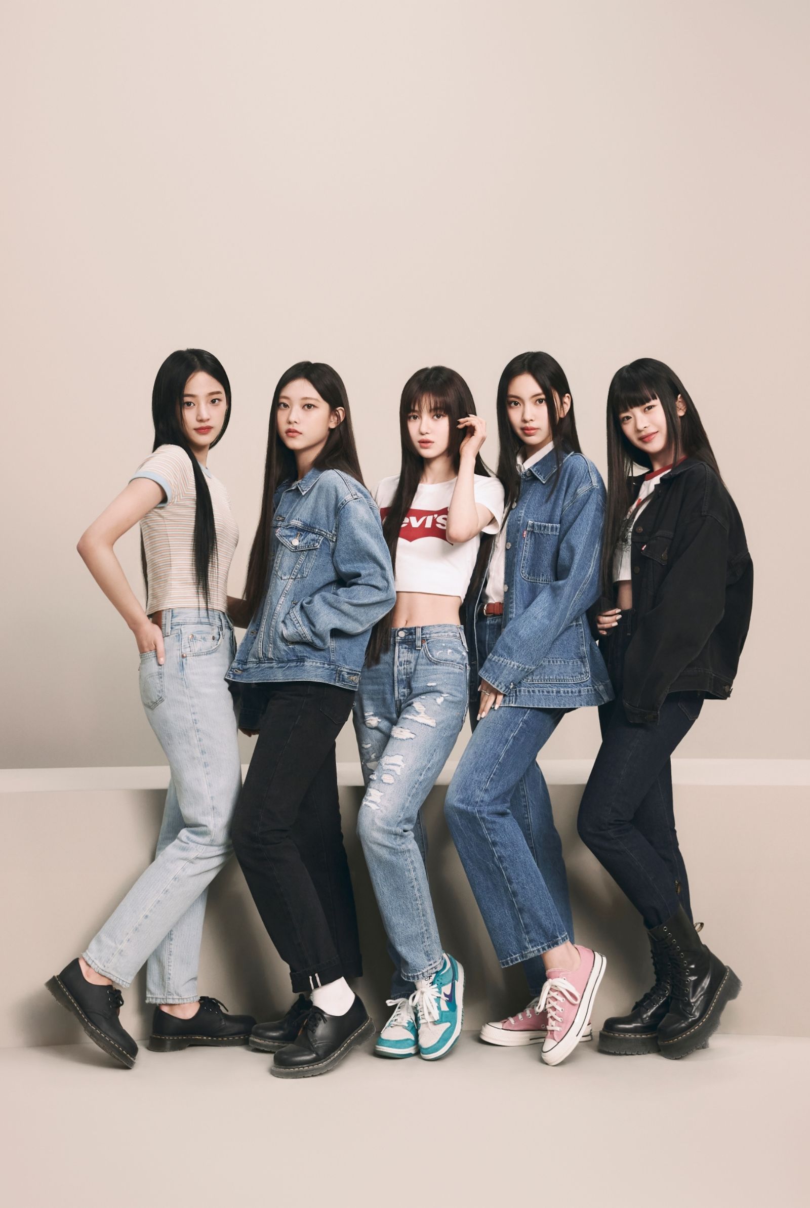 beauty and fashion partnerships of NewJeans