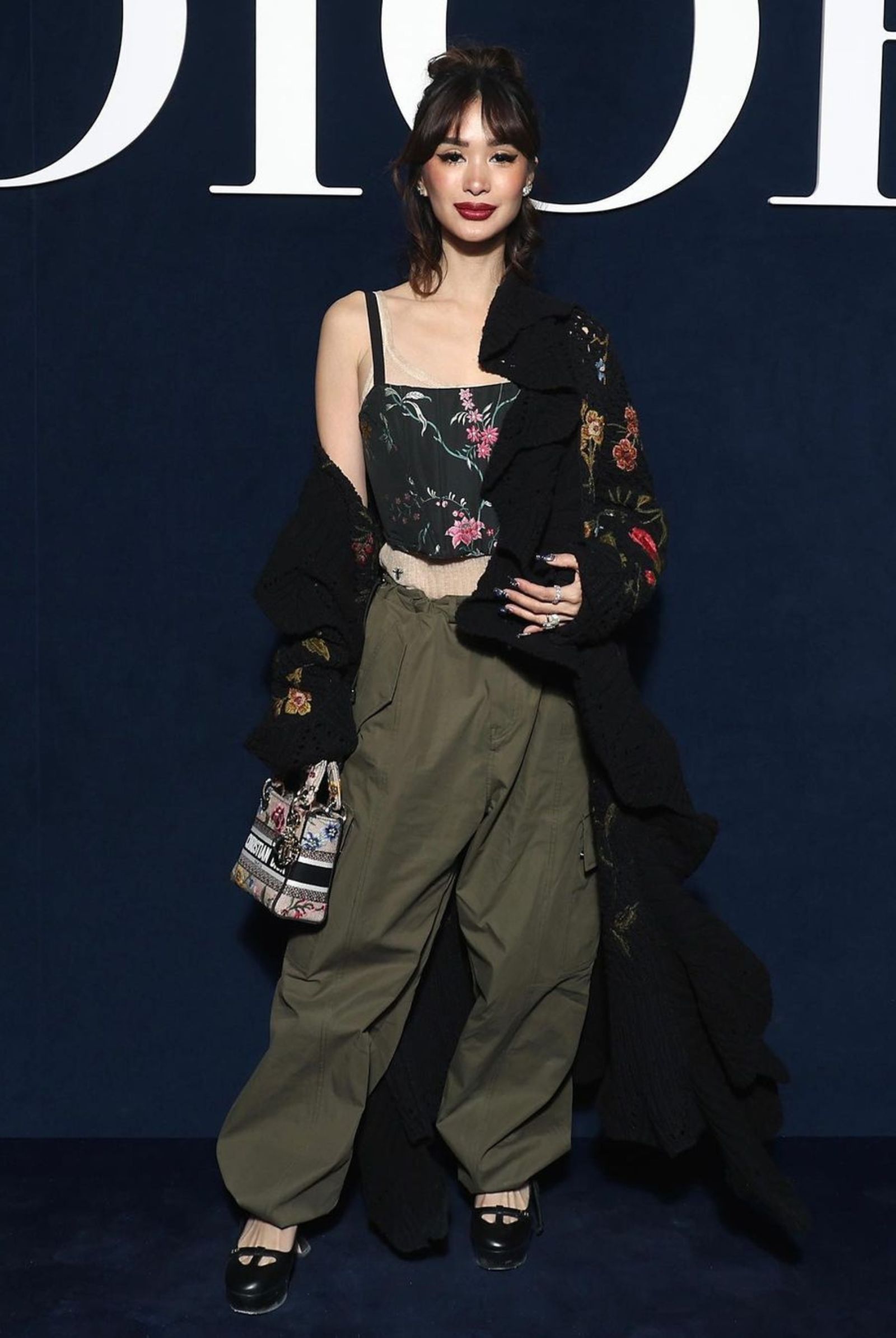 Heart Evangelista at Dior Fall 2023