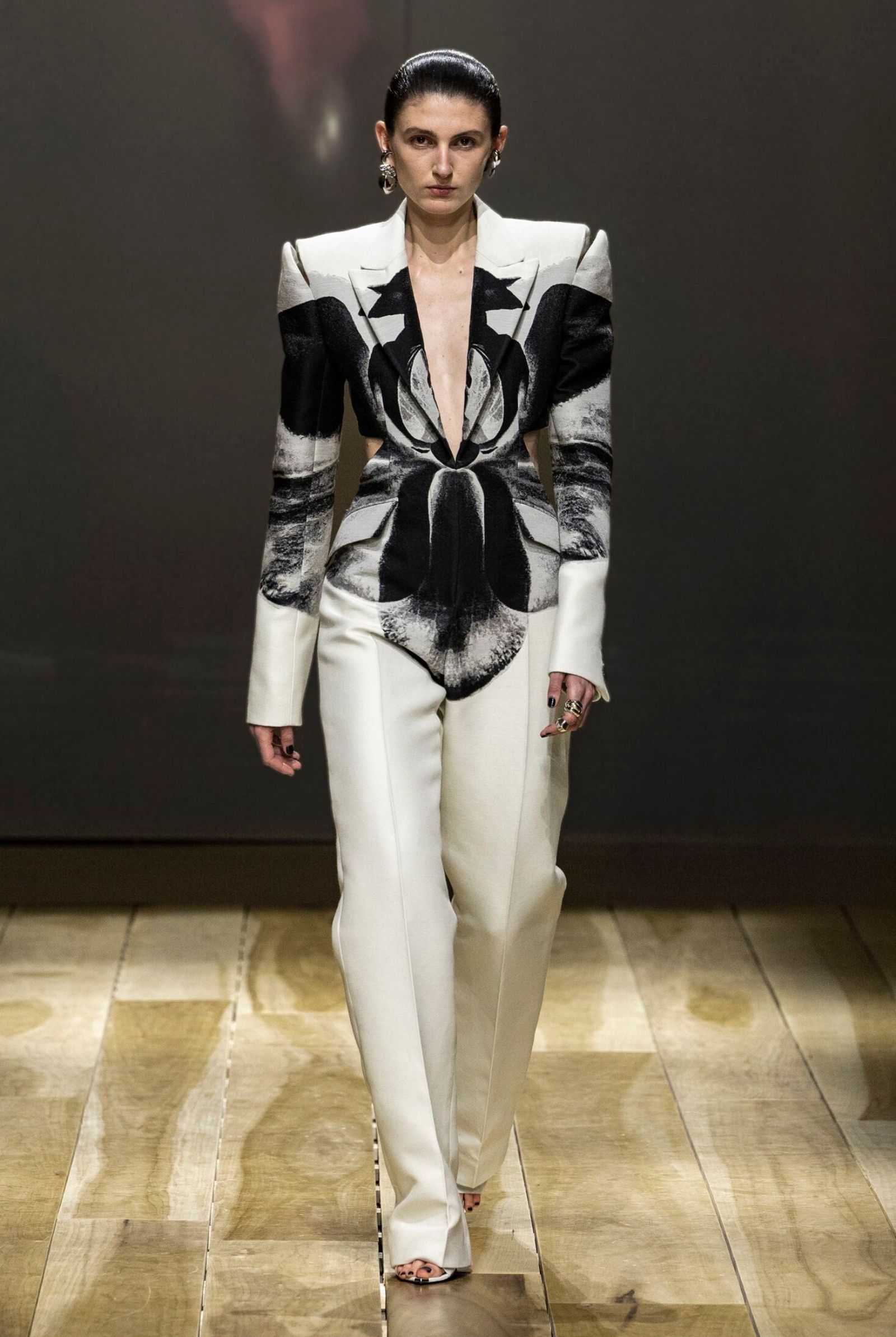 trends at Paris Fashion Week black tie