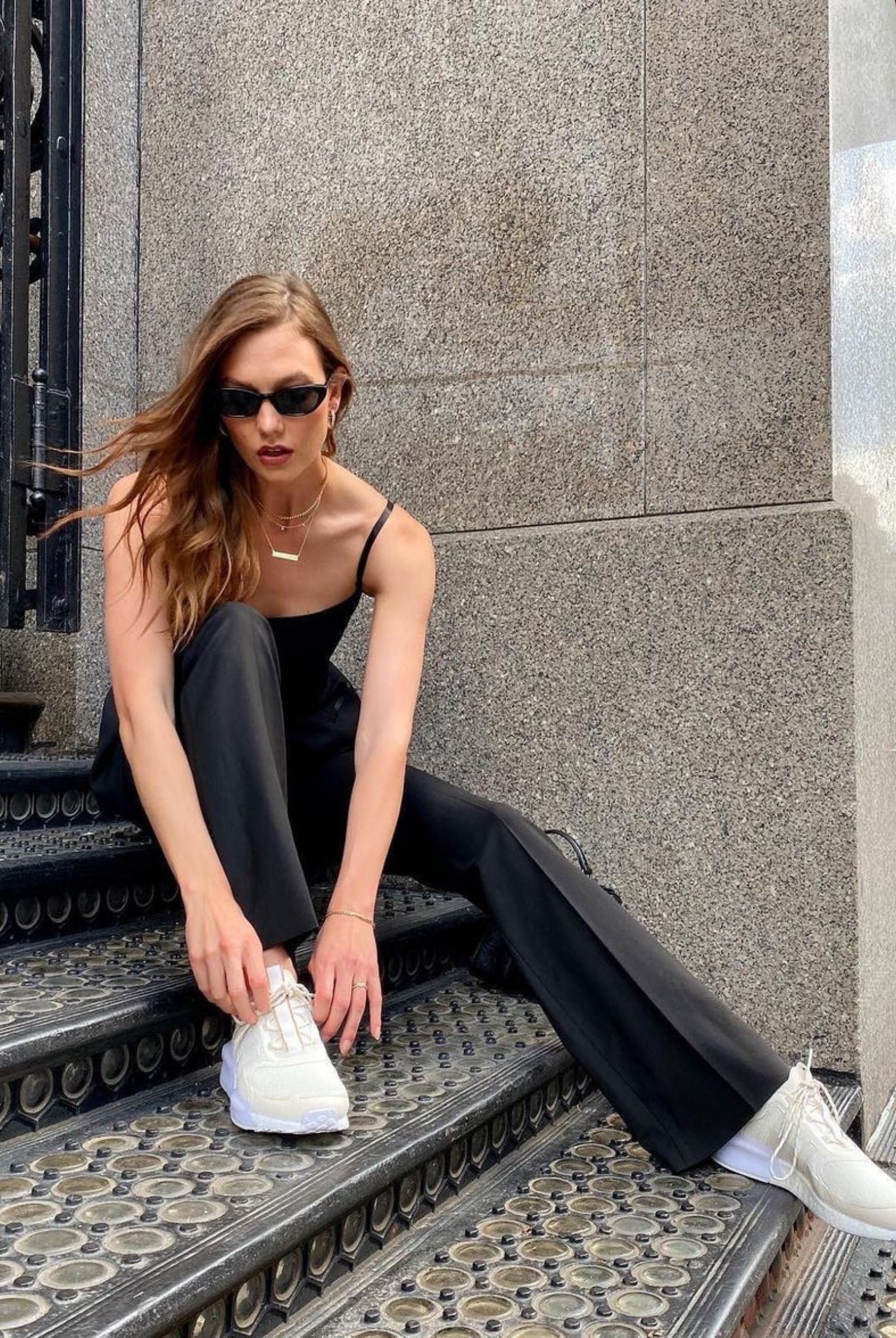 Modernizing Devil Wears Prada fashion - Drop Necklaces
