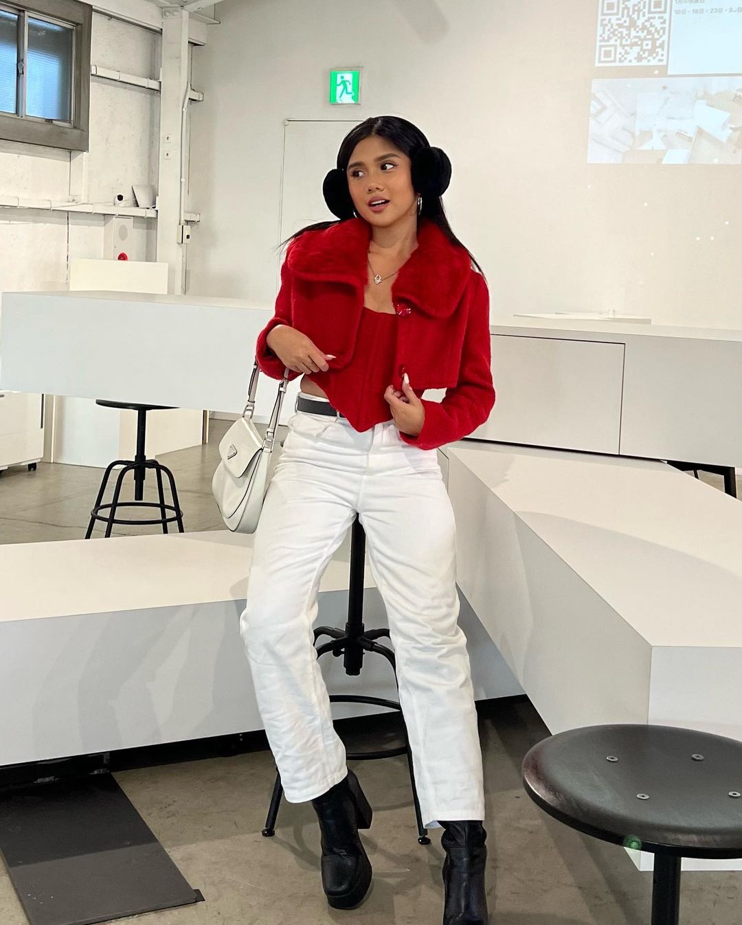 Ashley Garcia Tricolor Clothing Trend