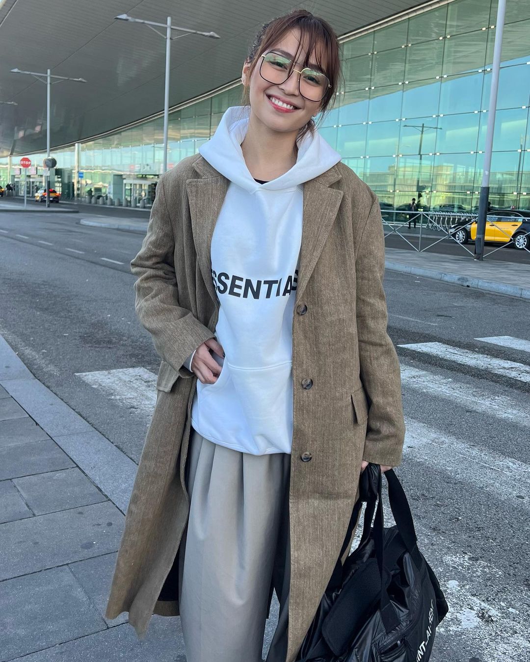 Celebrity-Approved Airport Aesthetics Street style Kathryn Bernardo