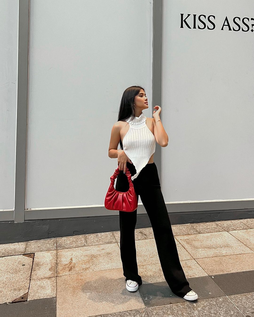 Ashley Garcia Tricolor Clothing Trend