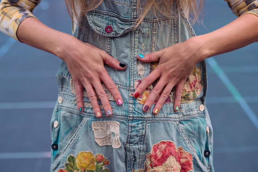 Summer Nail Trends - Skittles Nails