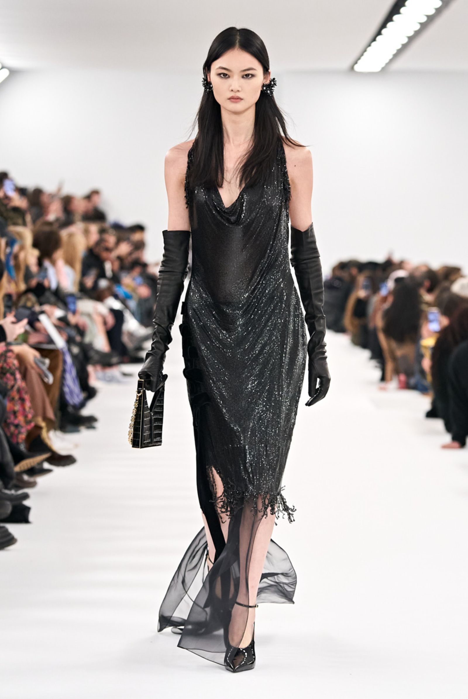 trends at Paris Fashion Week black tie