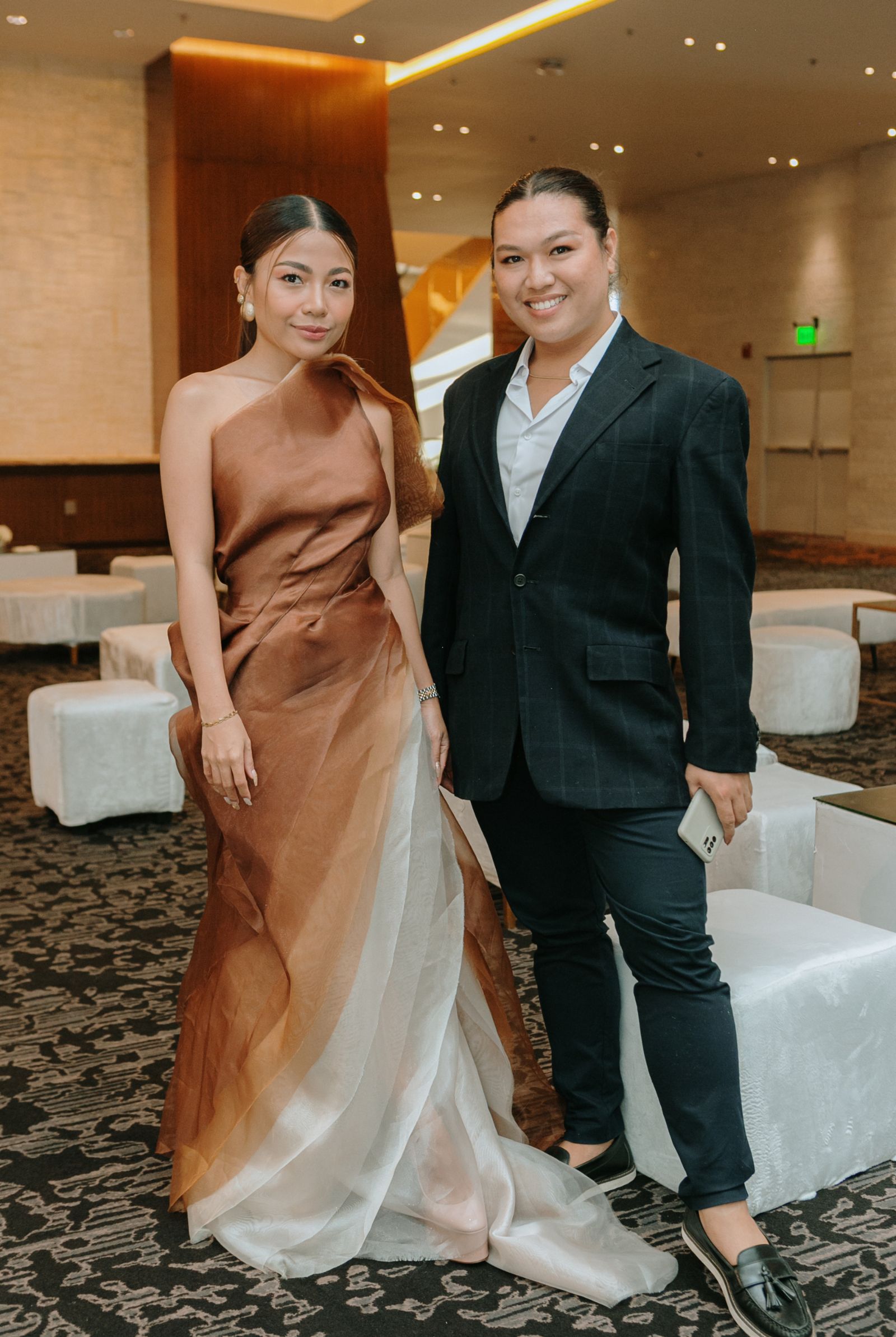 Michelle Dy at Verniece Enciso’s Wedding