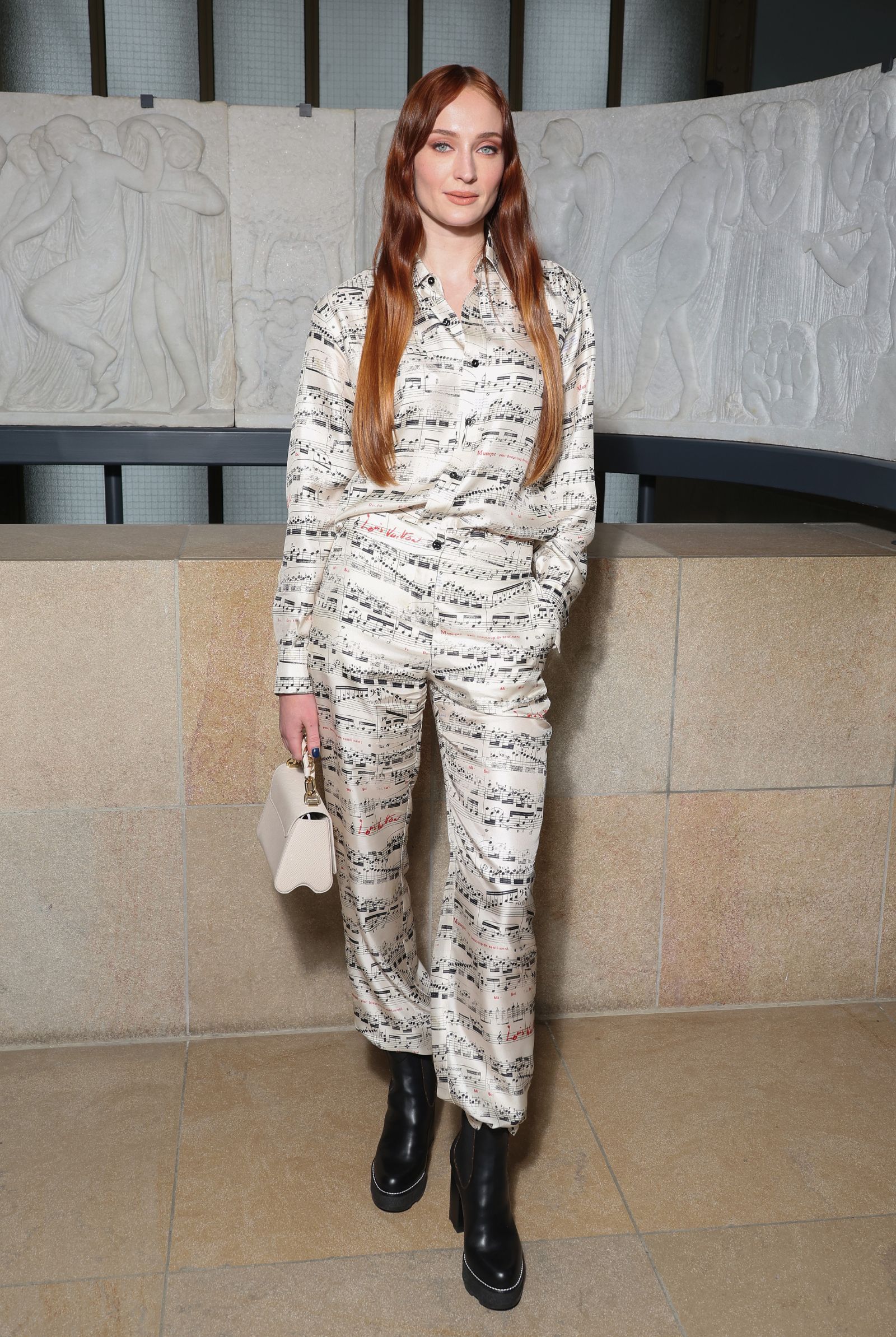 Sophie Turner at Louis Vuitton Autumn Winter 2023 Women’s Show