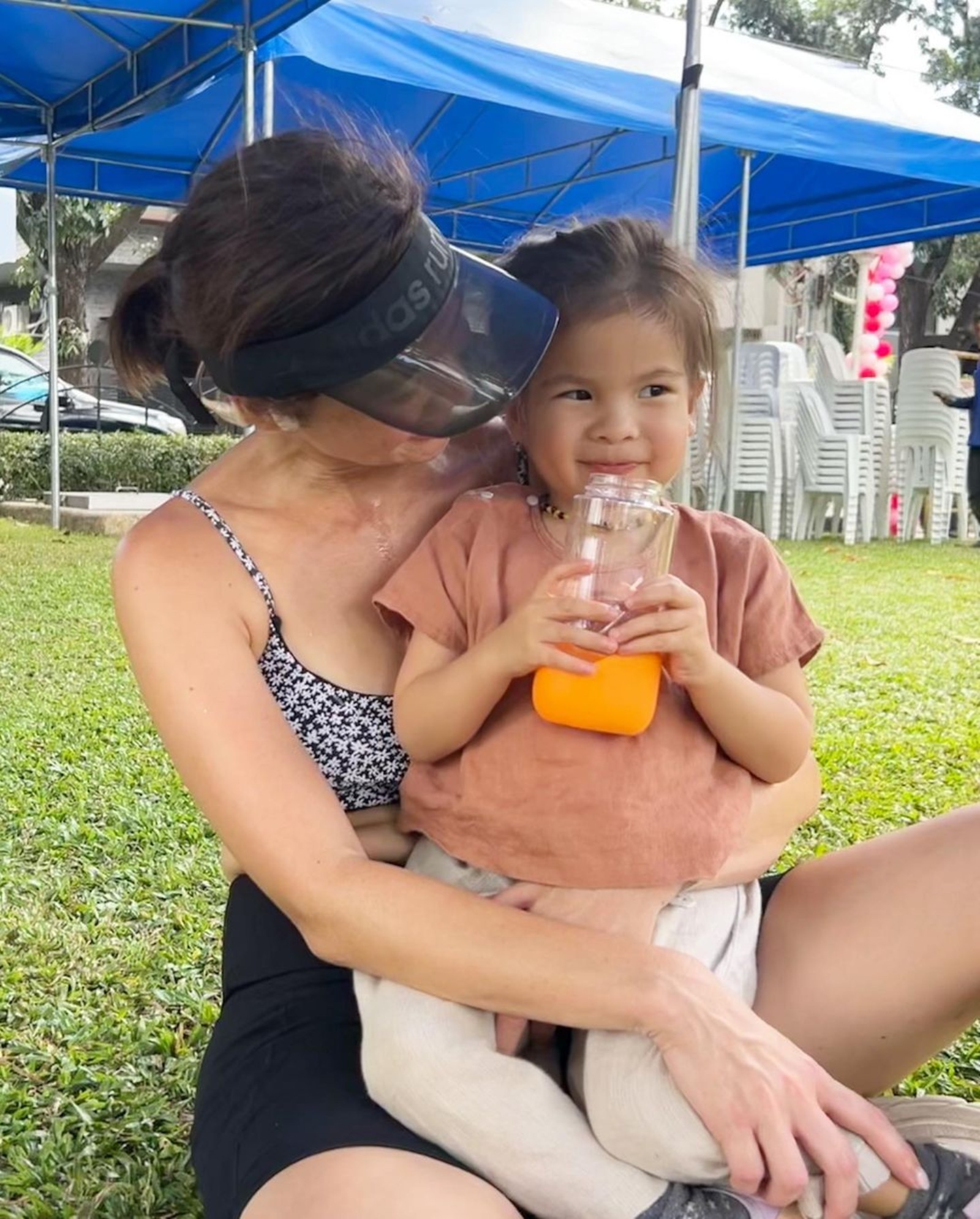 Anne Curtis with her daughter, Dahlia Heussaff