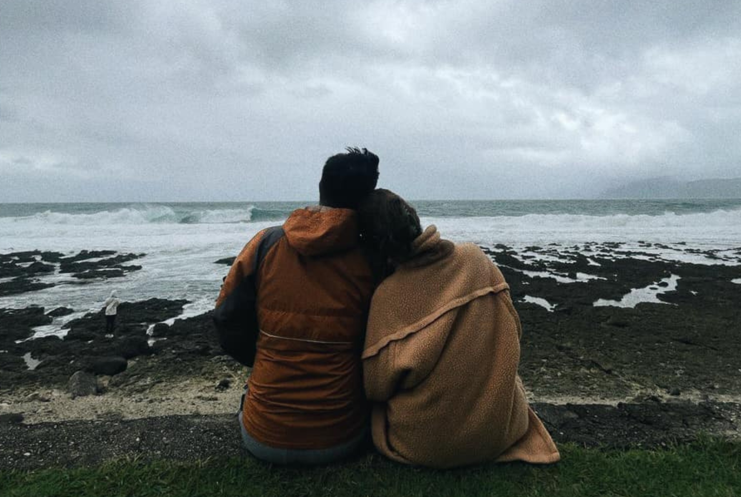 Nate Punzalan with his girlfriend