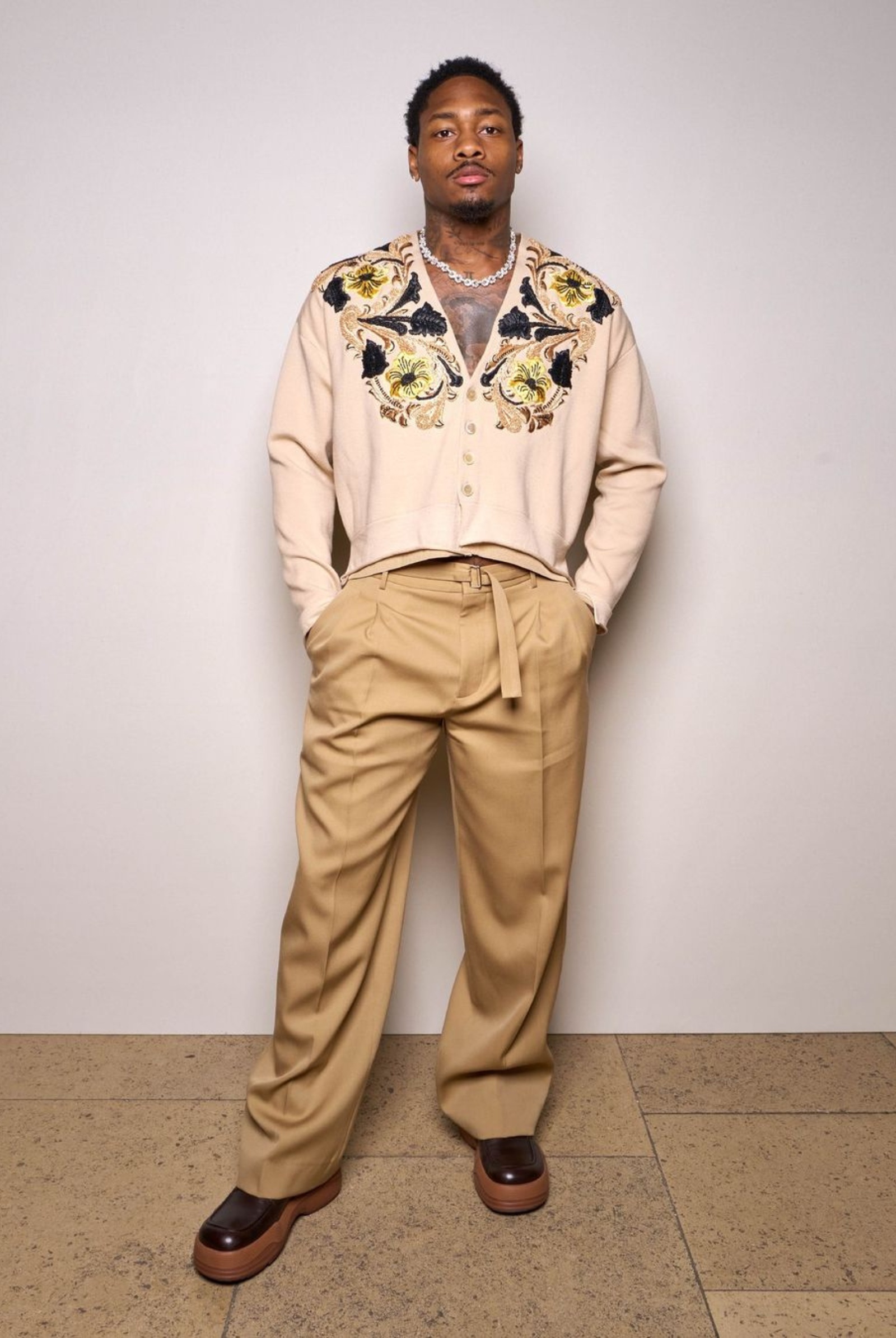 10 Best Dressed Men at Paris Fashion Week - Stefon Diggs