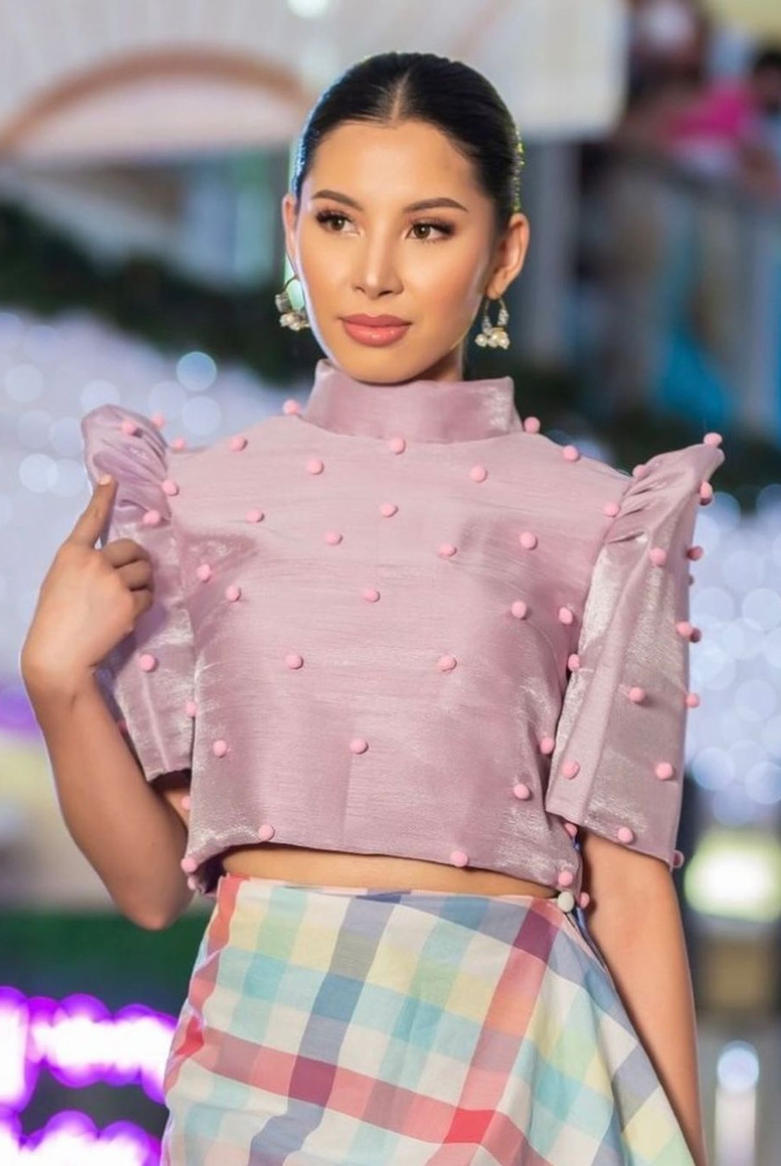 Binibining Pilipinas Candidate Kiaragiel Gregorio dressed by Russ Cuevas
