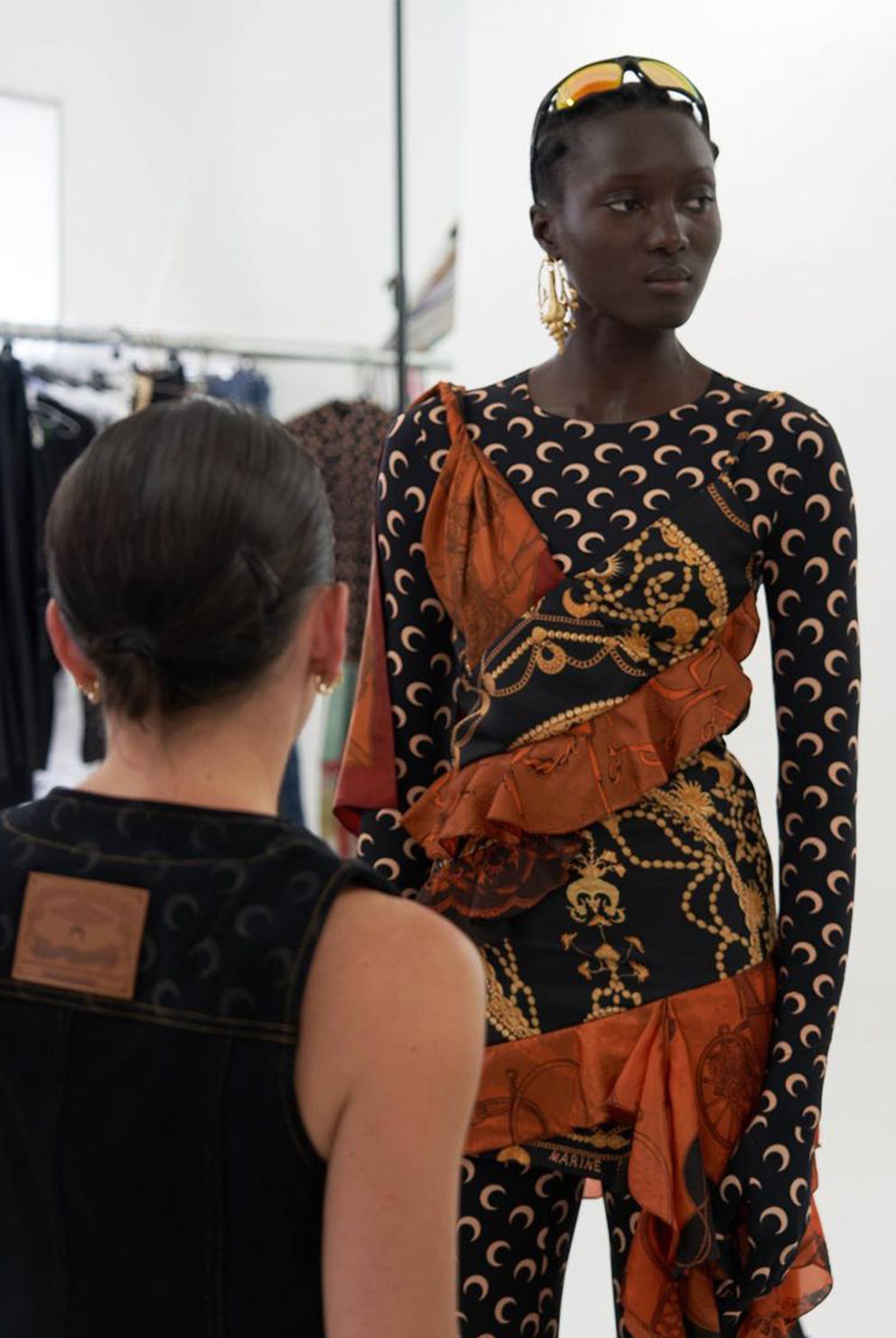 Marine Serre, winner of the LVMH Prize in 2017