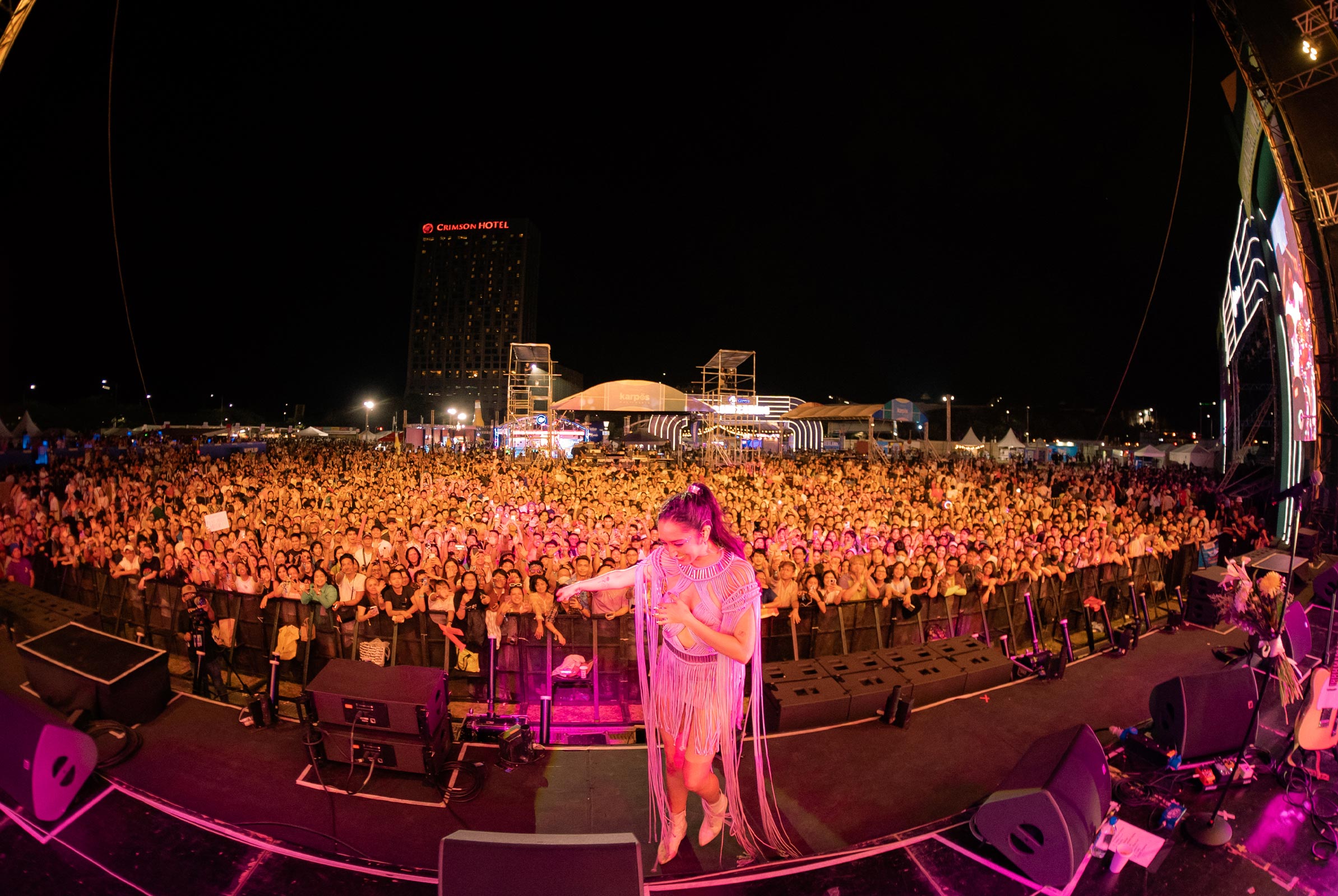 Raveena at Wanderland 2023