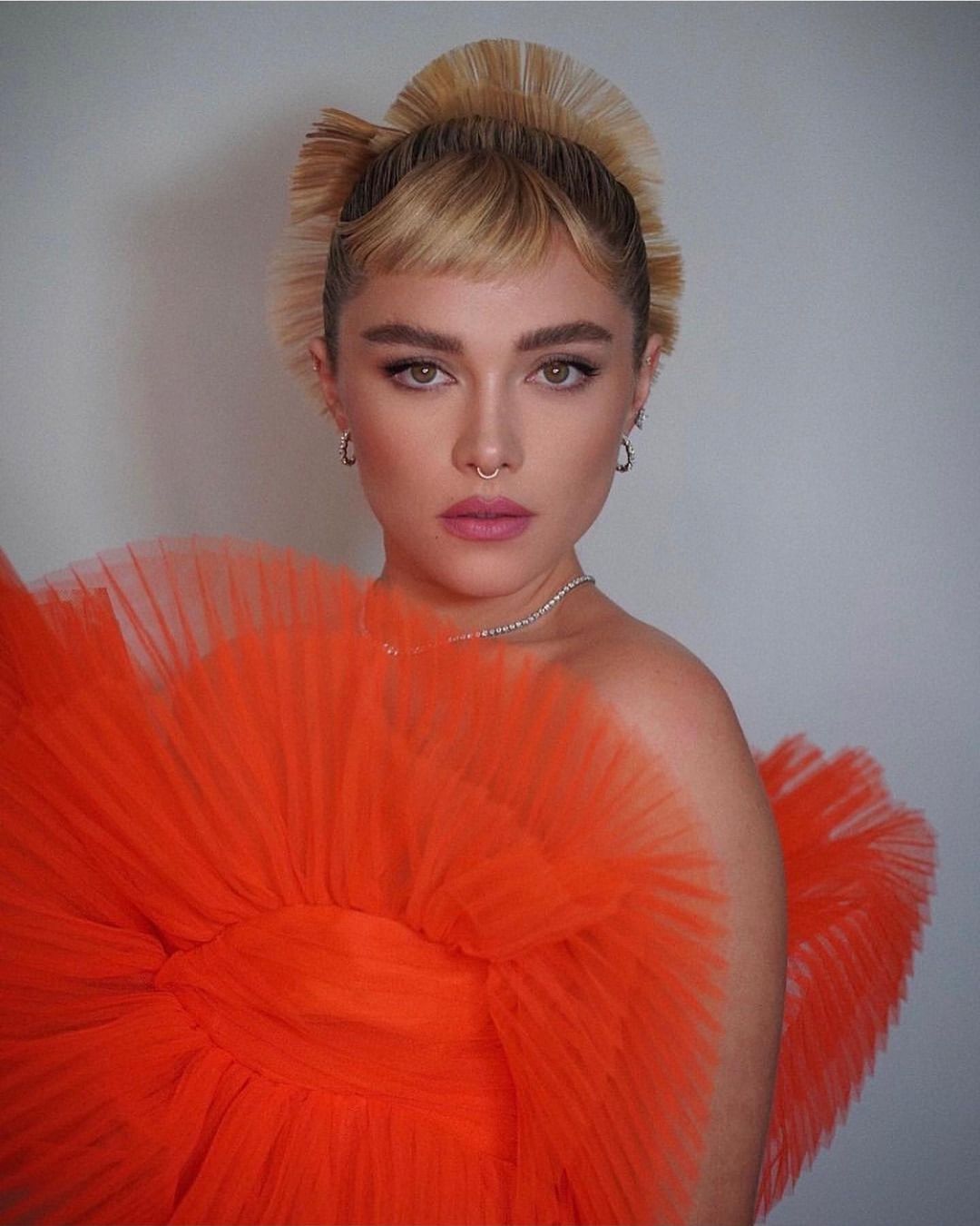 Florence Pugh Micro Bangs