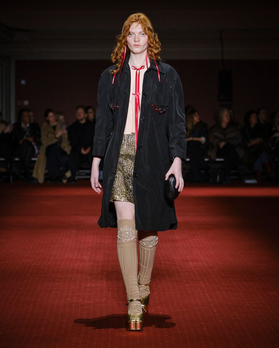 Coquette accents Hairstyle Fall/Winter 2023 Fashion Week