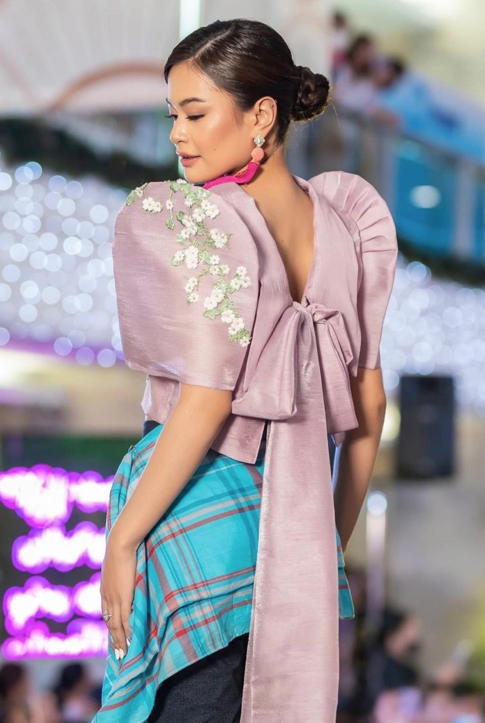 Binibining Pilipinas Candidate Xena Ramos dressed by Russ Cuevas