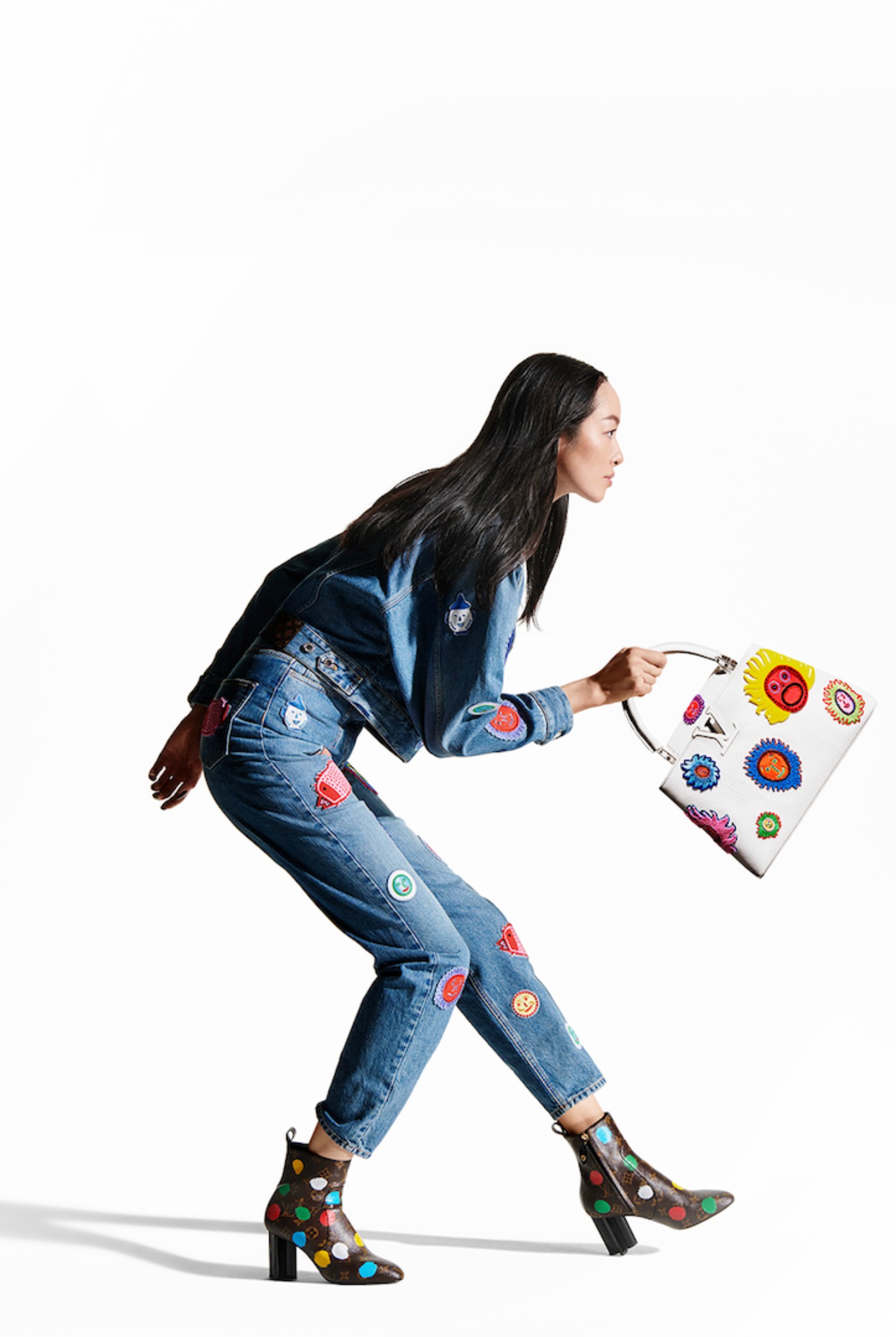Flora Yayoi Kusama and Louis Vuitton collaboration