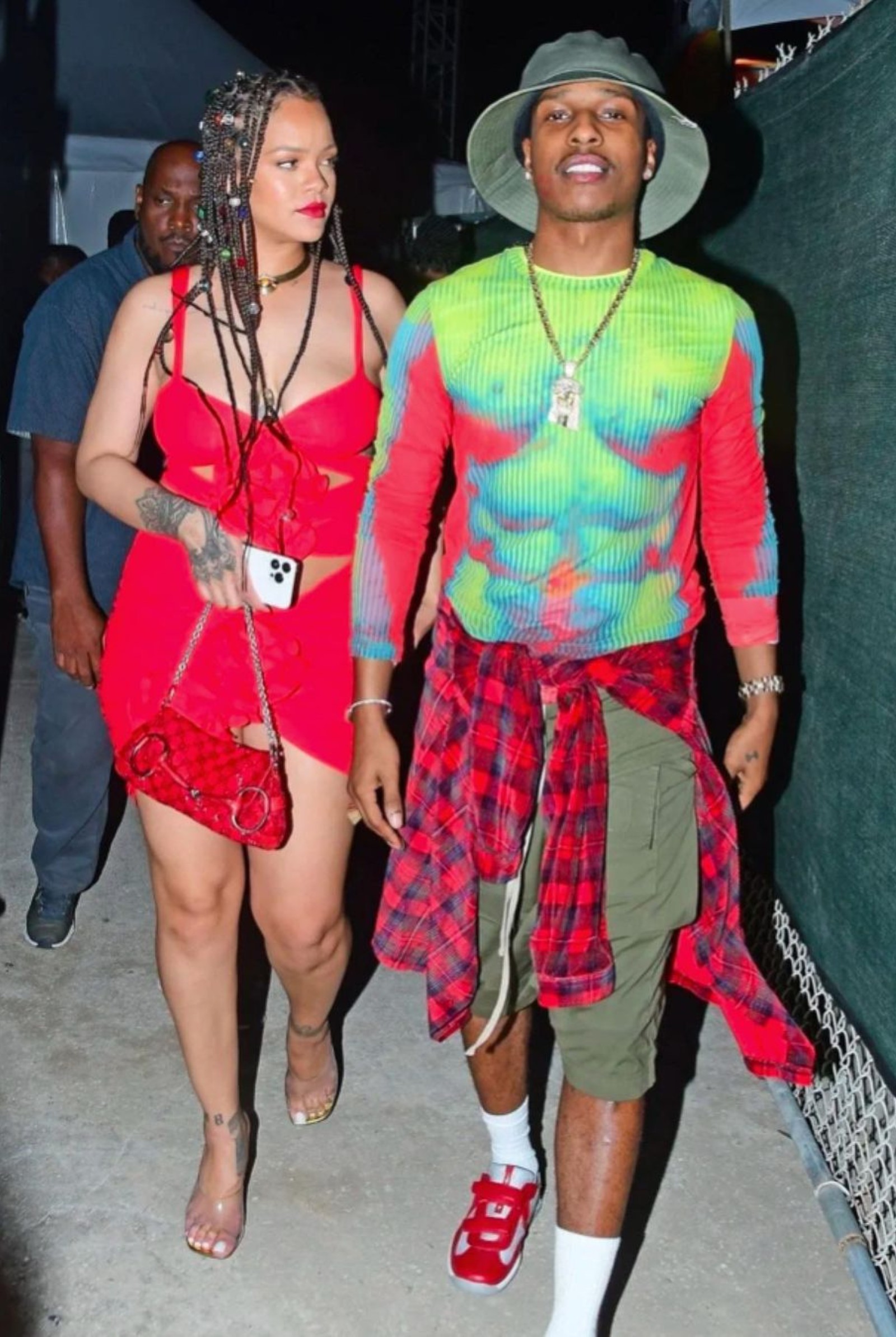 Jean Paul Gaultier worn by Rihanna and ASAP Rocky