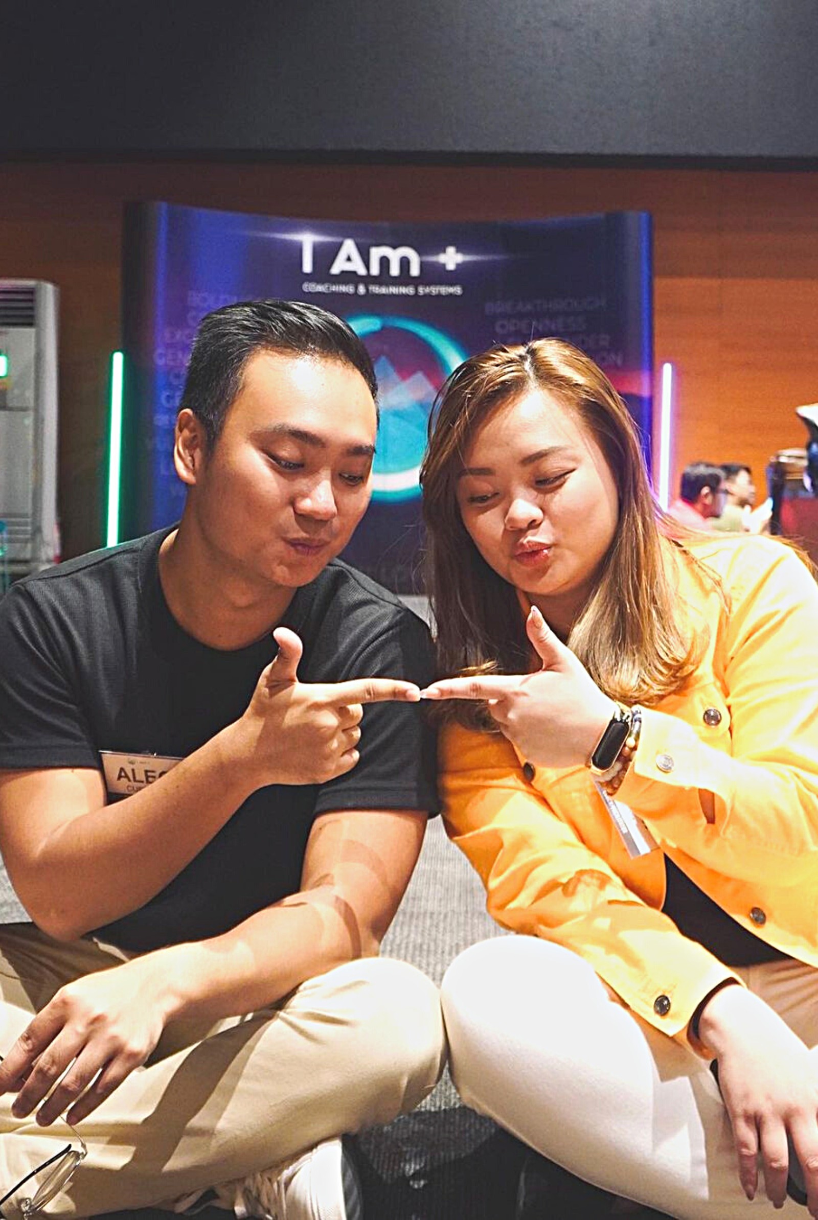 Yani Moya and Alec Cuenca