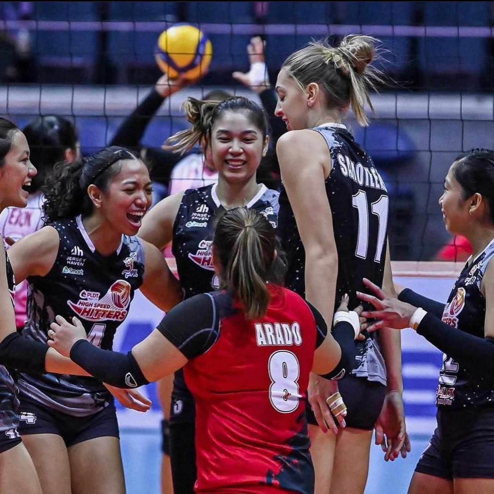 Mika Reyes of the PLDT High Speed Hitters