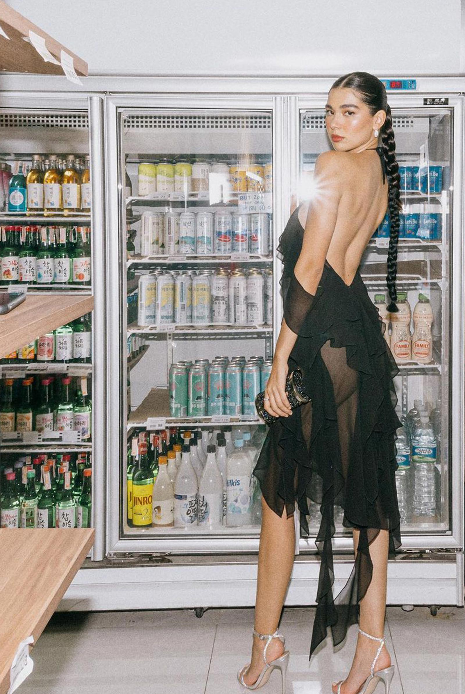 Pam Prinster Ruffle Dress fashion trend