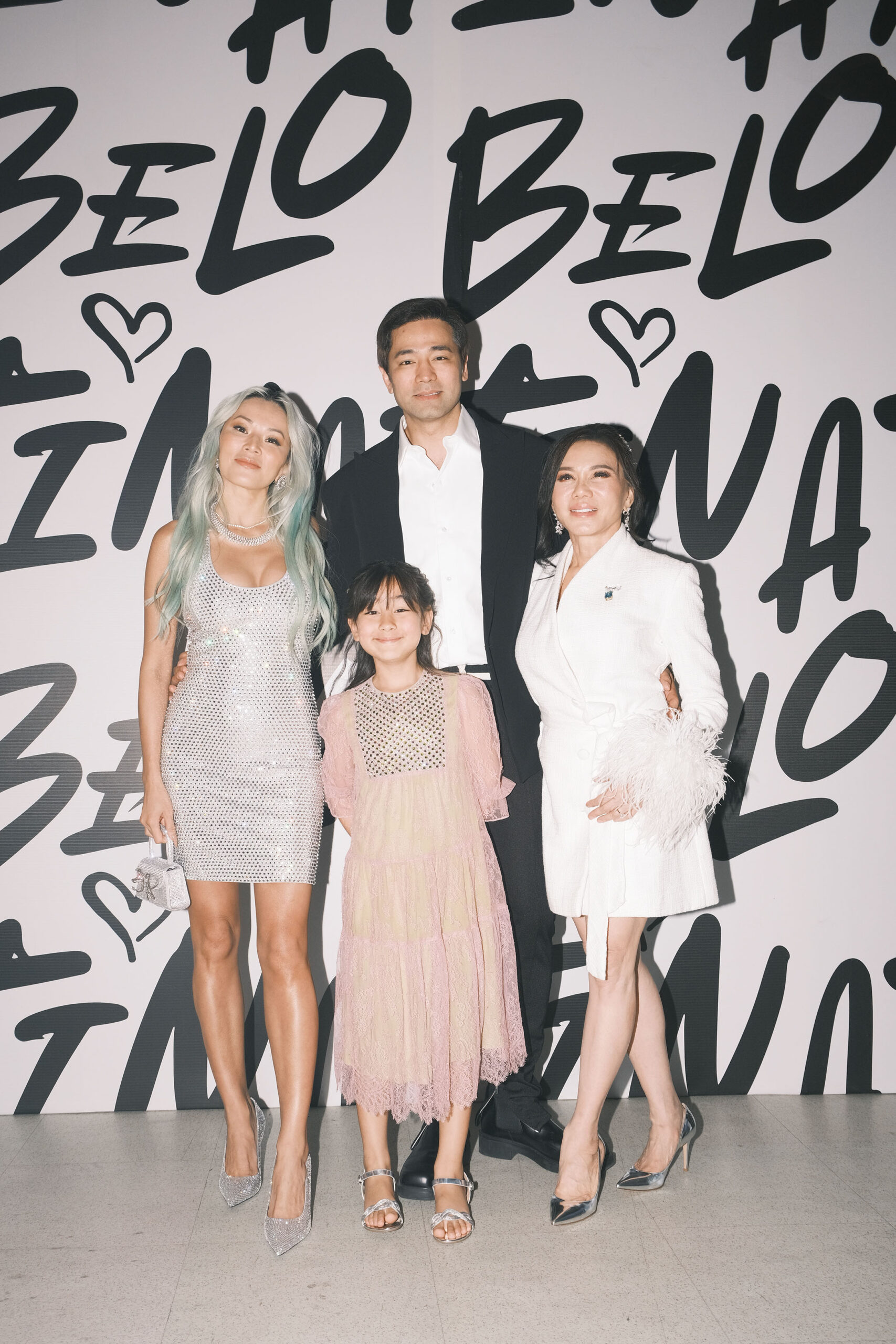 Dr. Vicki Belo, Hayden Kho, and Scarlet Snow Belo at the Welcoming Party of Tina Leung