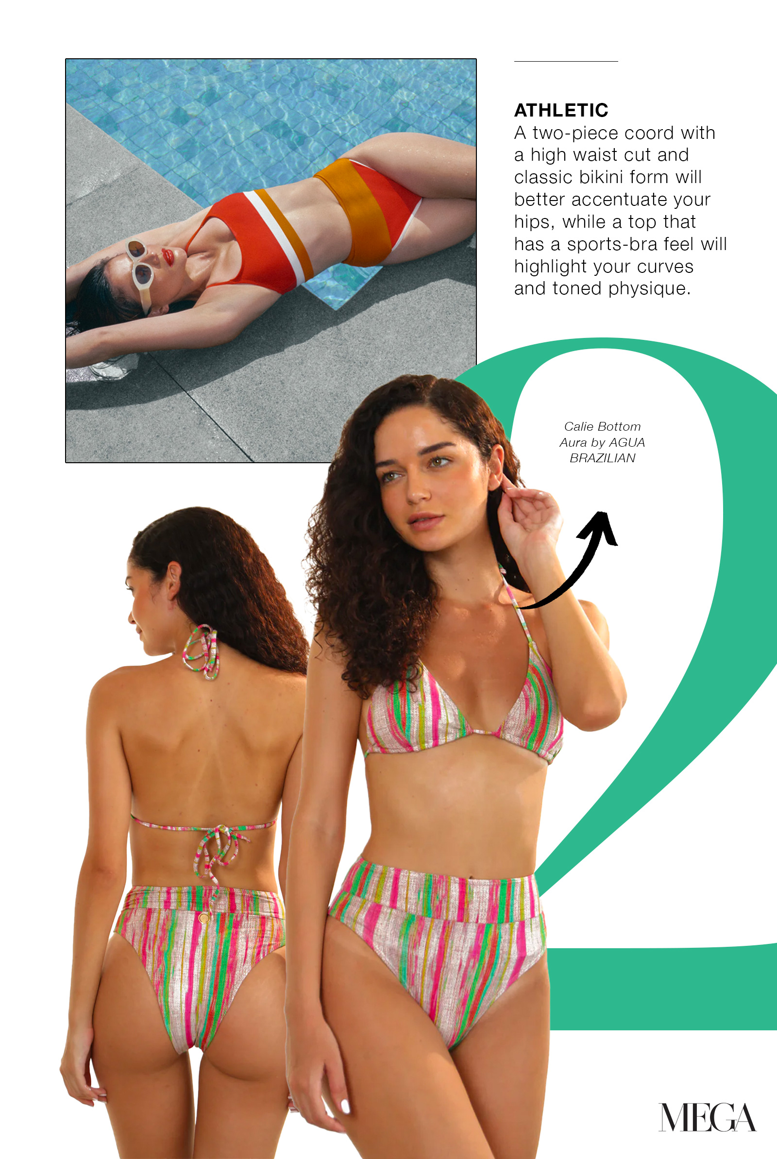 Swimsuit Style Guide For Different Body Types athletic body type