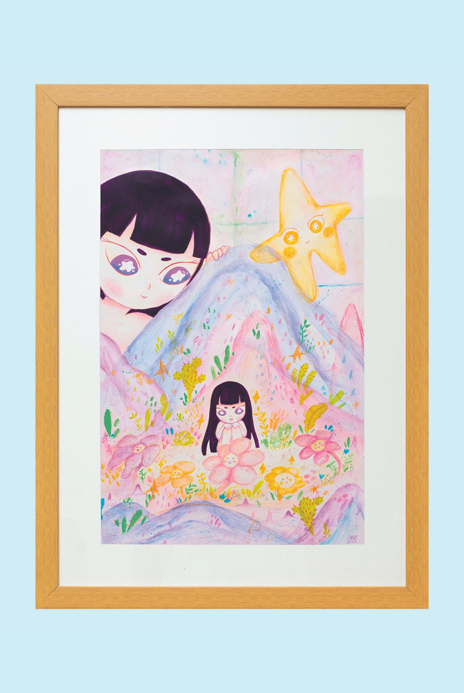 Hello Mr. Sun artwork by Ana Camantigue