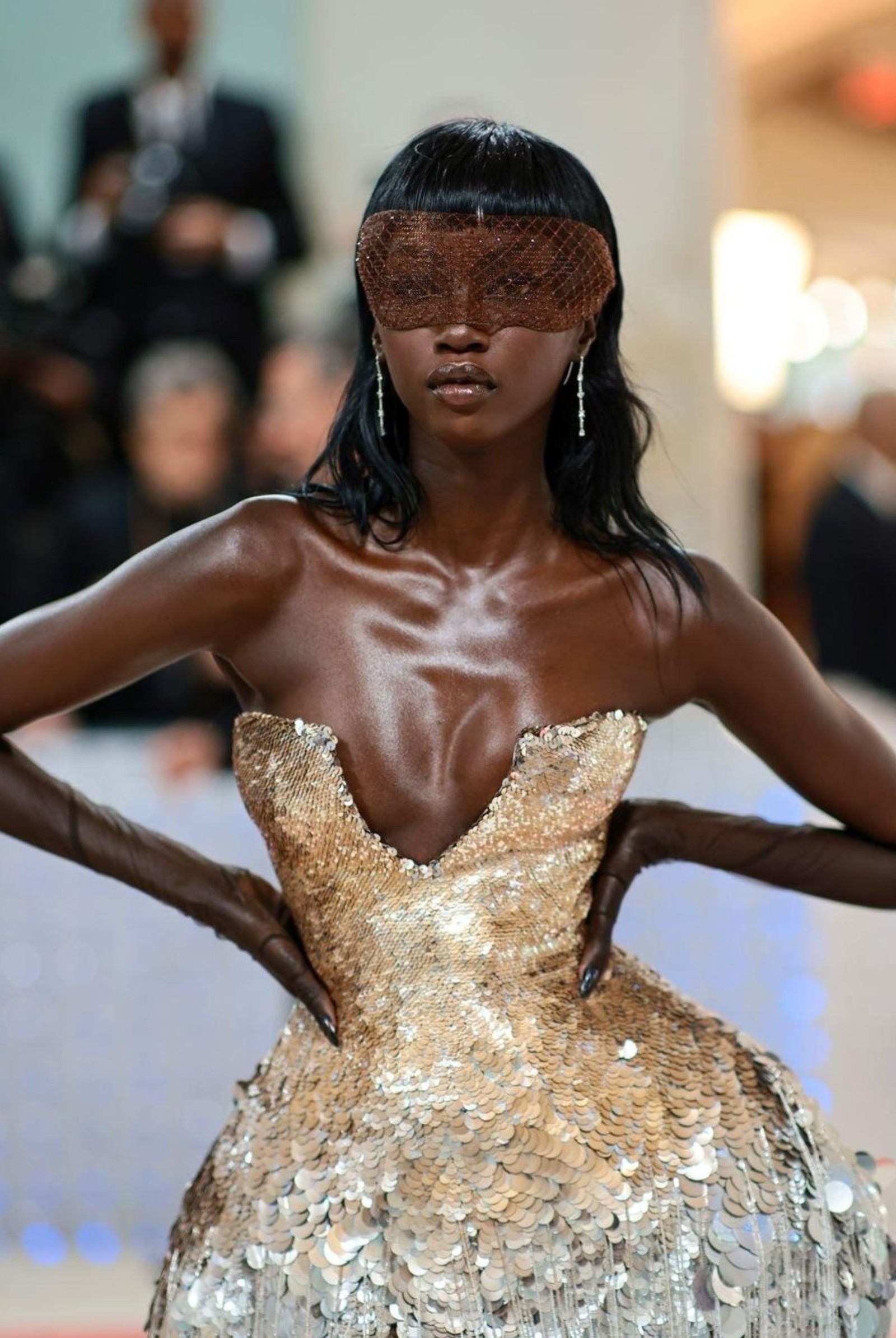 Karl Lagerfeld Met Gala 2023 Anok Yai