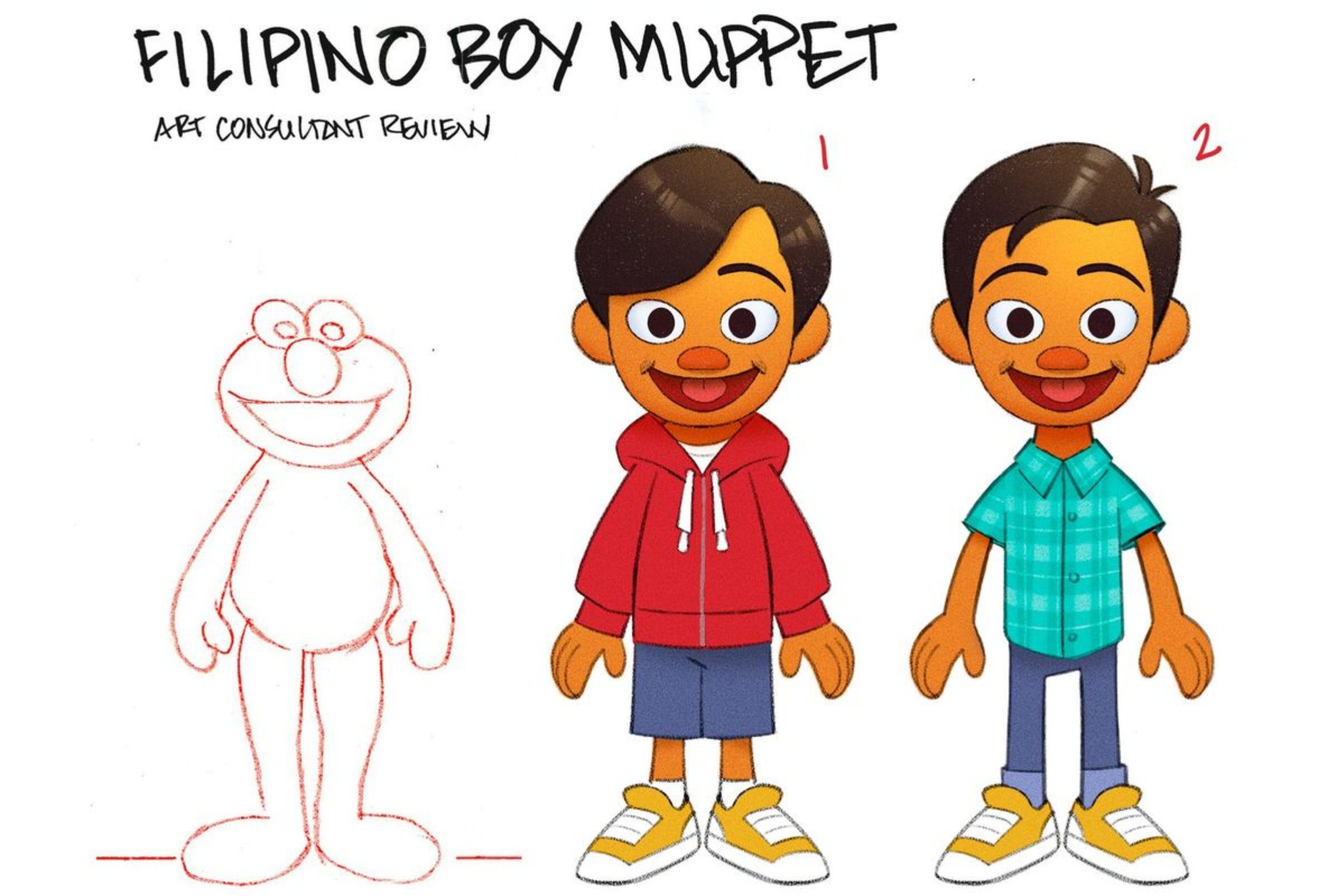 TJ, Filipino Sesame Street Muppet