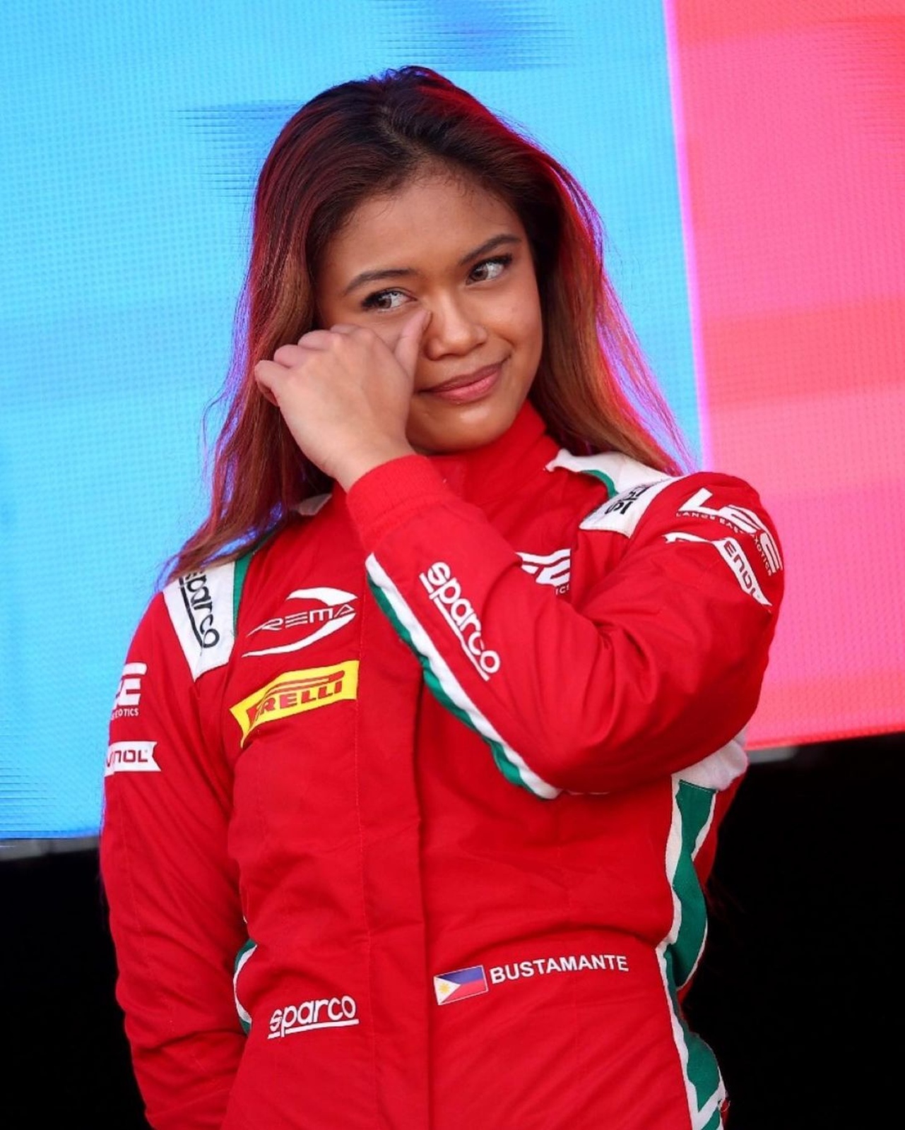 Bianca Bustamante all-female Formula 1 (F1) Academy series win