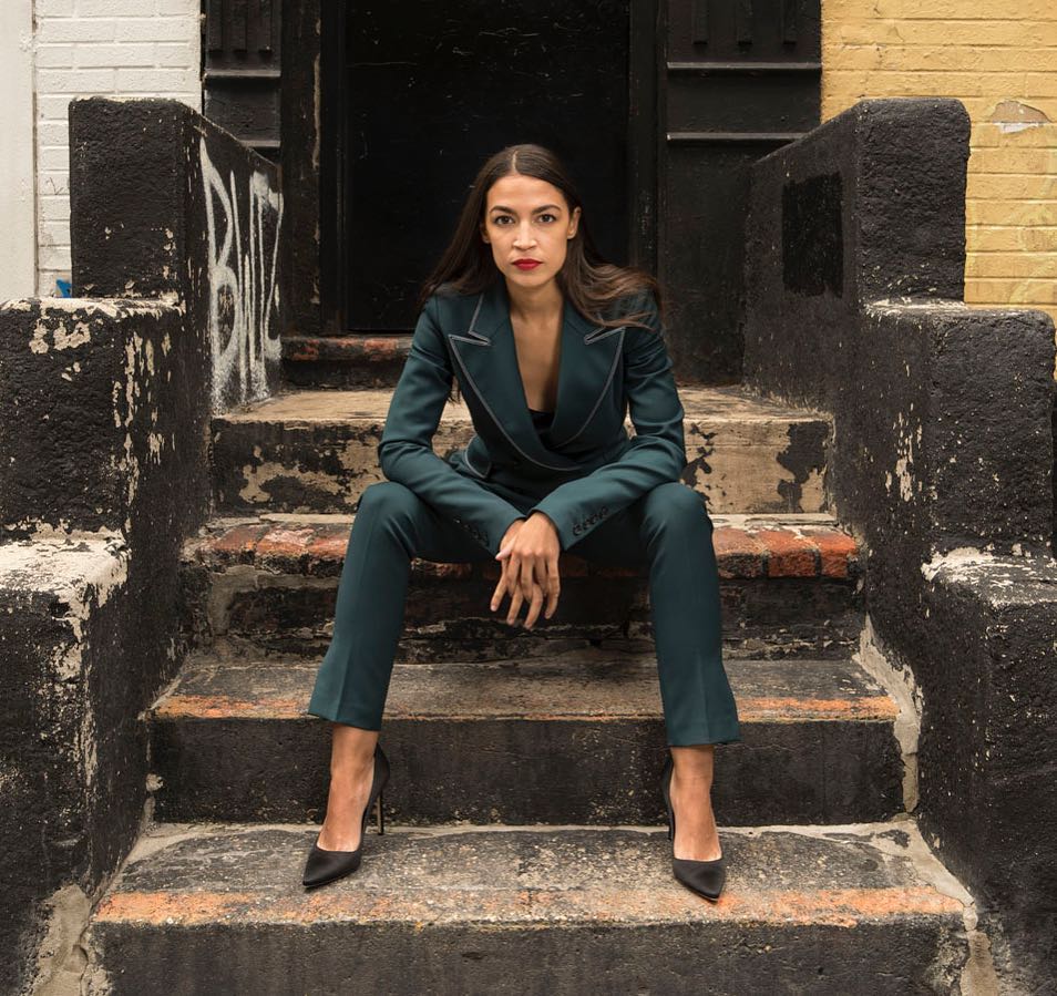 CONGRESSWOMAN ALEXANDRIA OCASIO-CORTEZ celebrity face