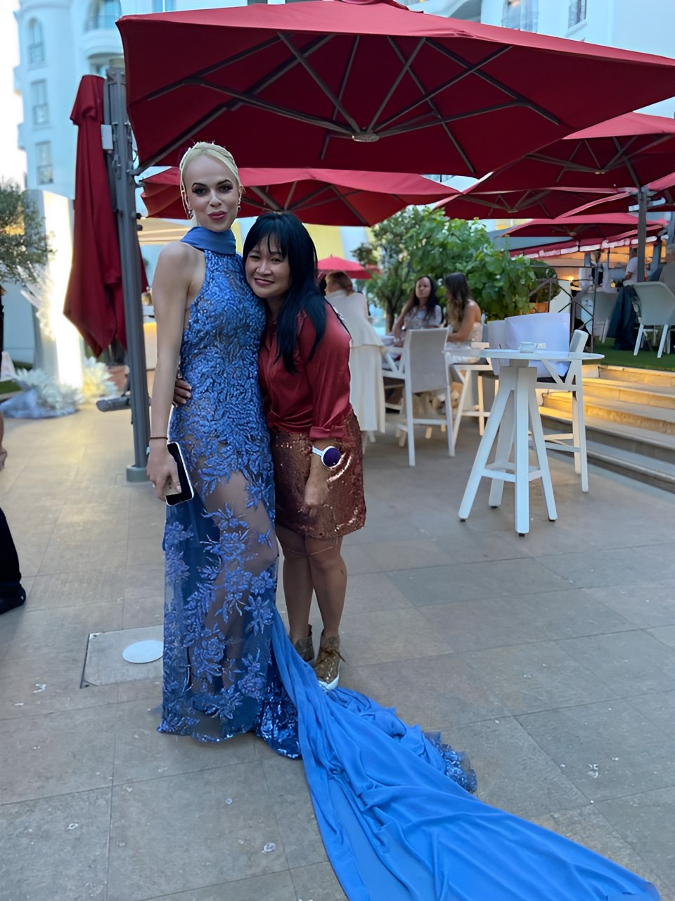 Chona Bacaoco Filipino Designer Gucci
