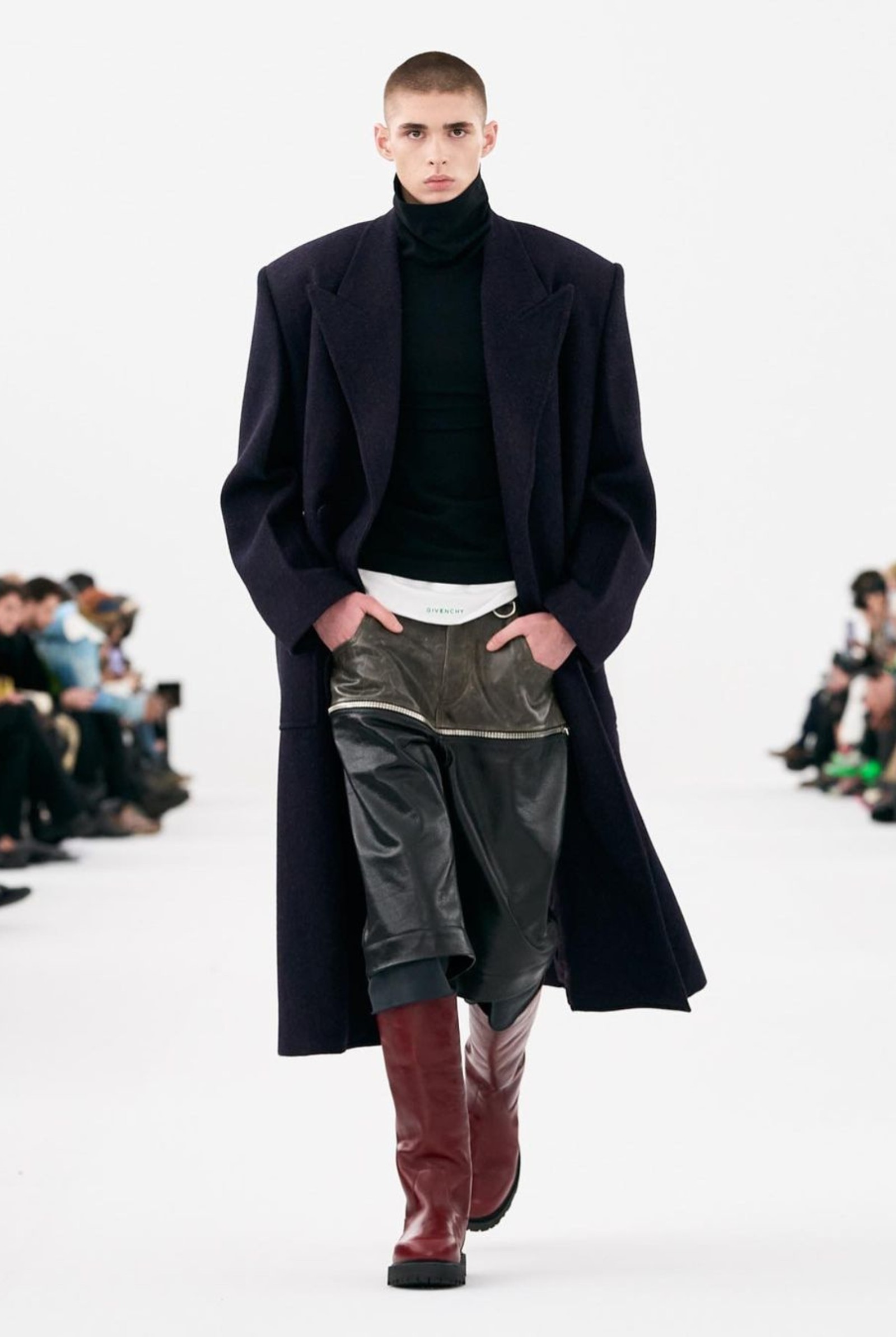Shorts and Boots Combo Trend in Men's Fashion