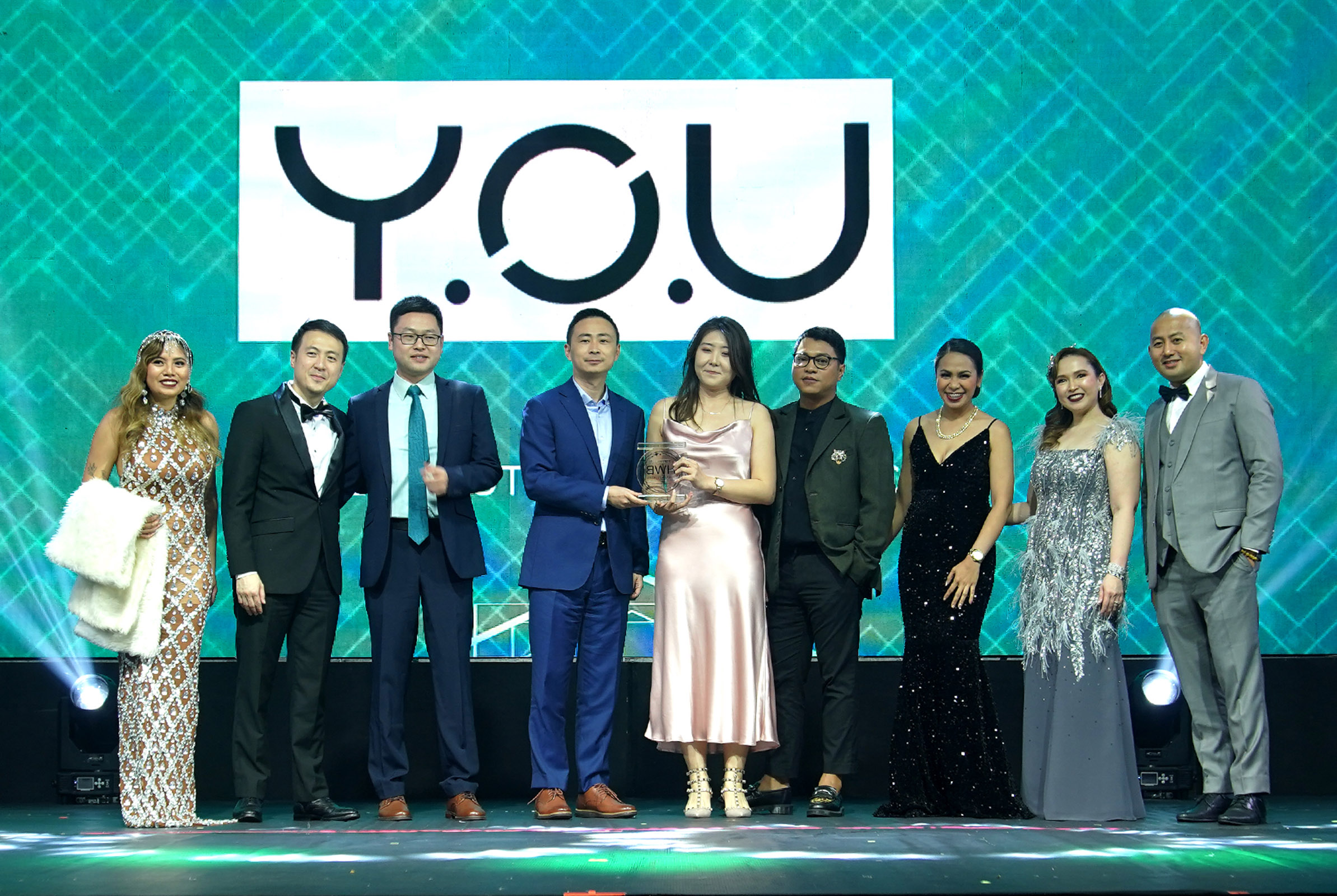 YOU Beauty Cosmetic Brand Of The Year For The Eyes, Most Successful New Brand Of The Year, and Game Changer Of The Year awards