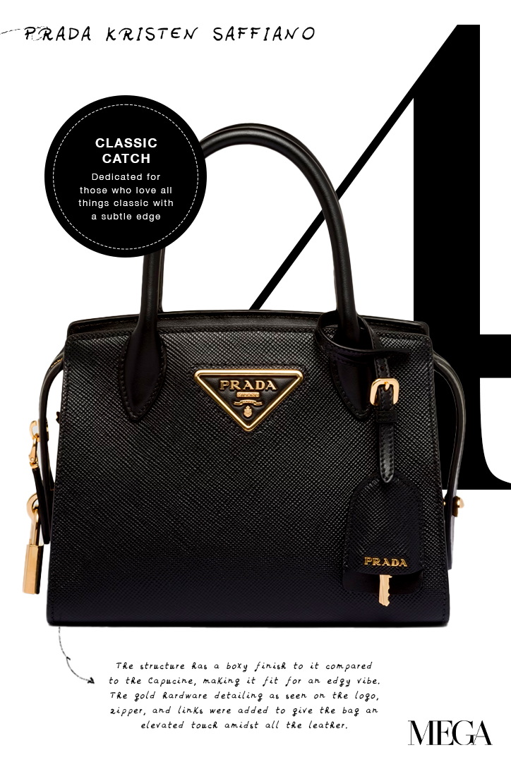 Prada Kristen Saffiano bag in small