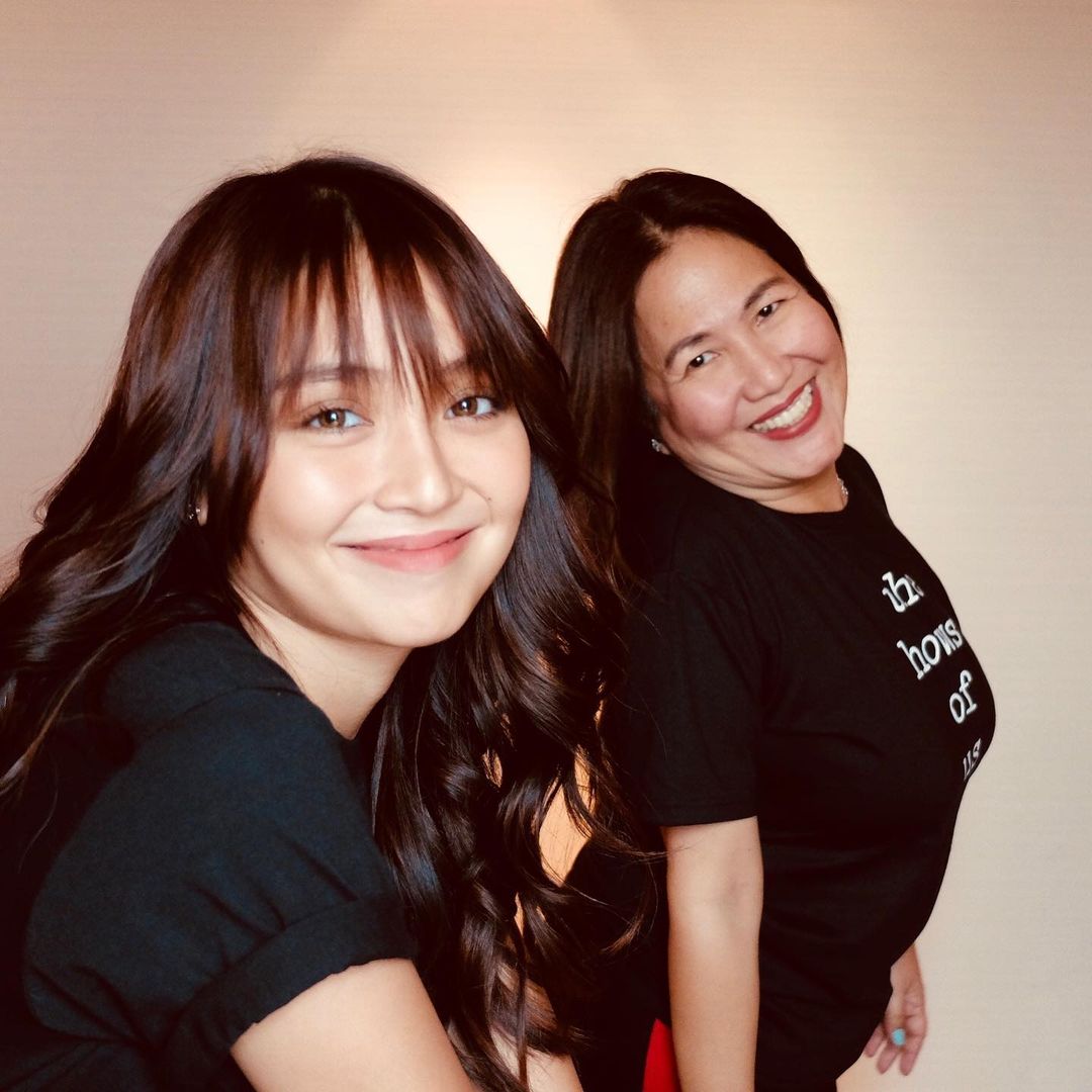 Kathryn Bernardo and her mom