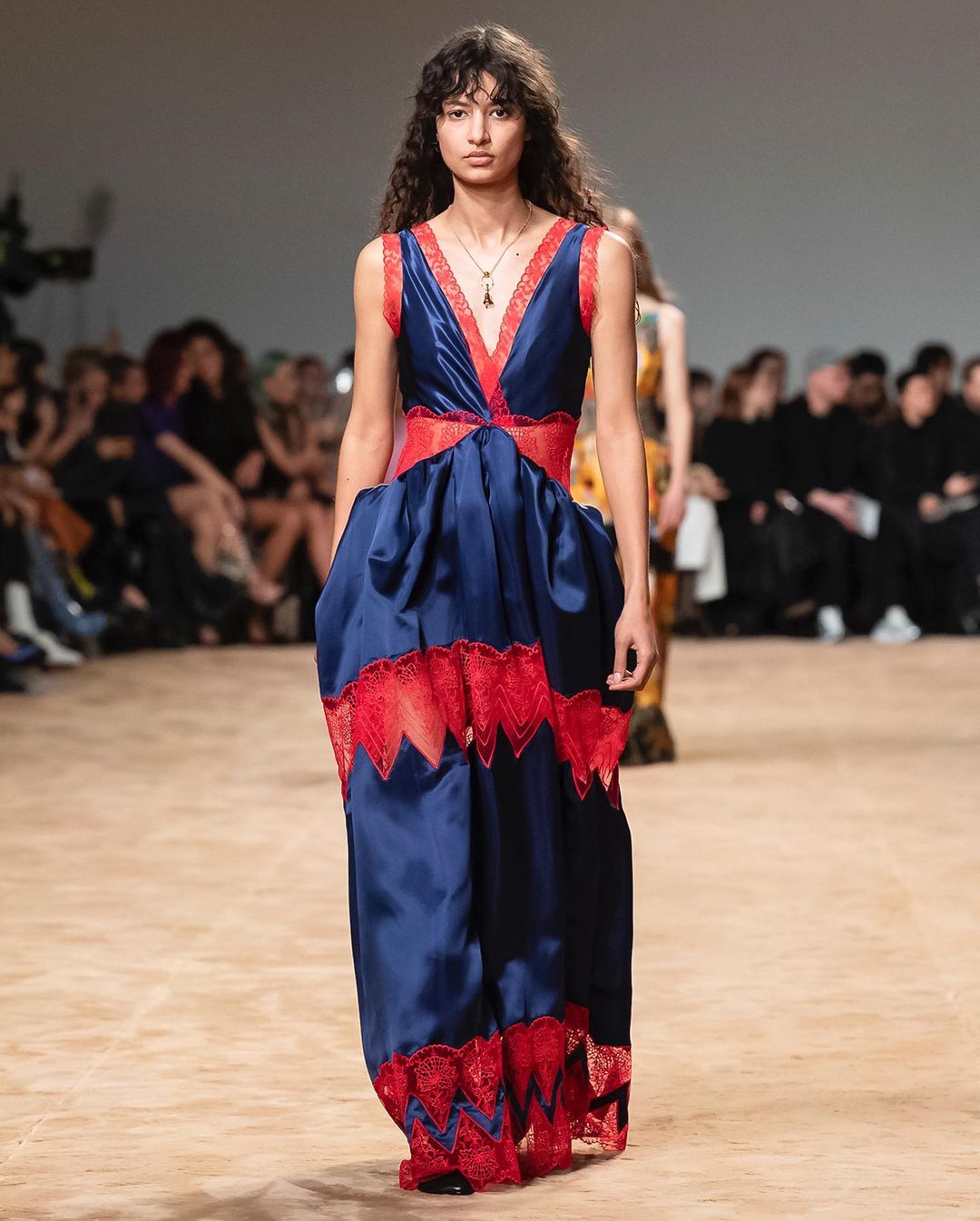 Paco Rabanne look in sheer