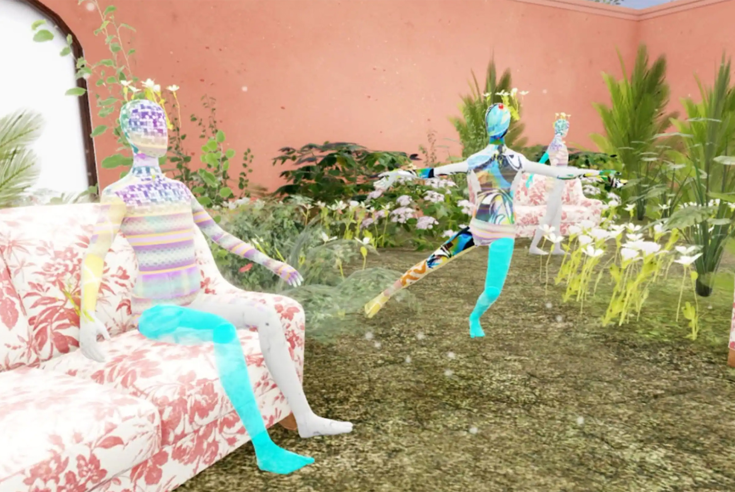 The Gucci Garden Experience, an interactive virtual gallery on Roblox