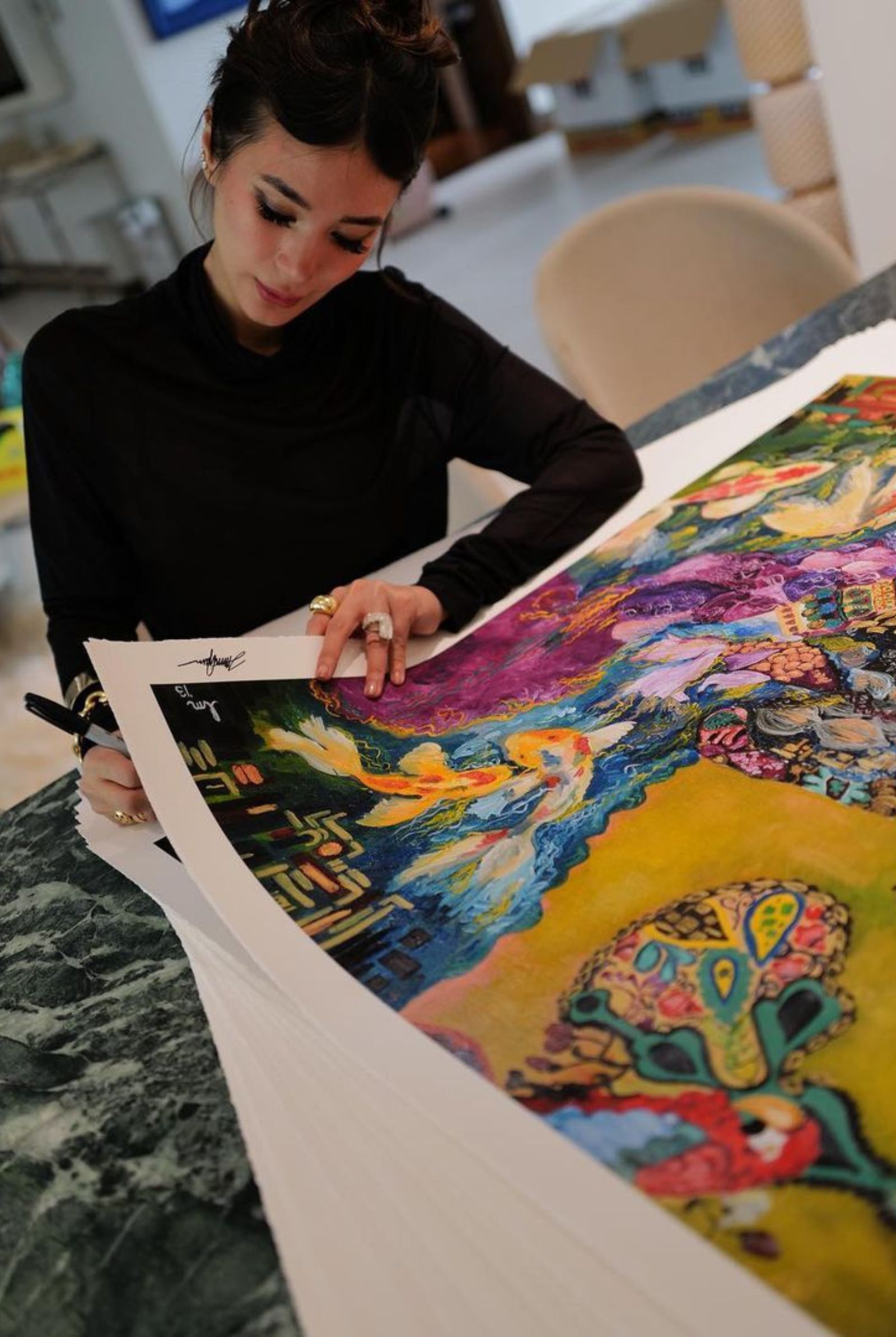 Heart Evangelista Painting