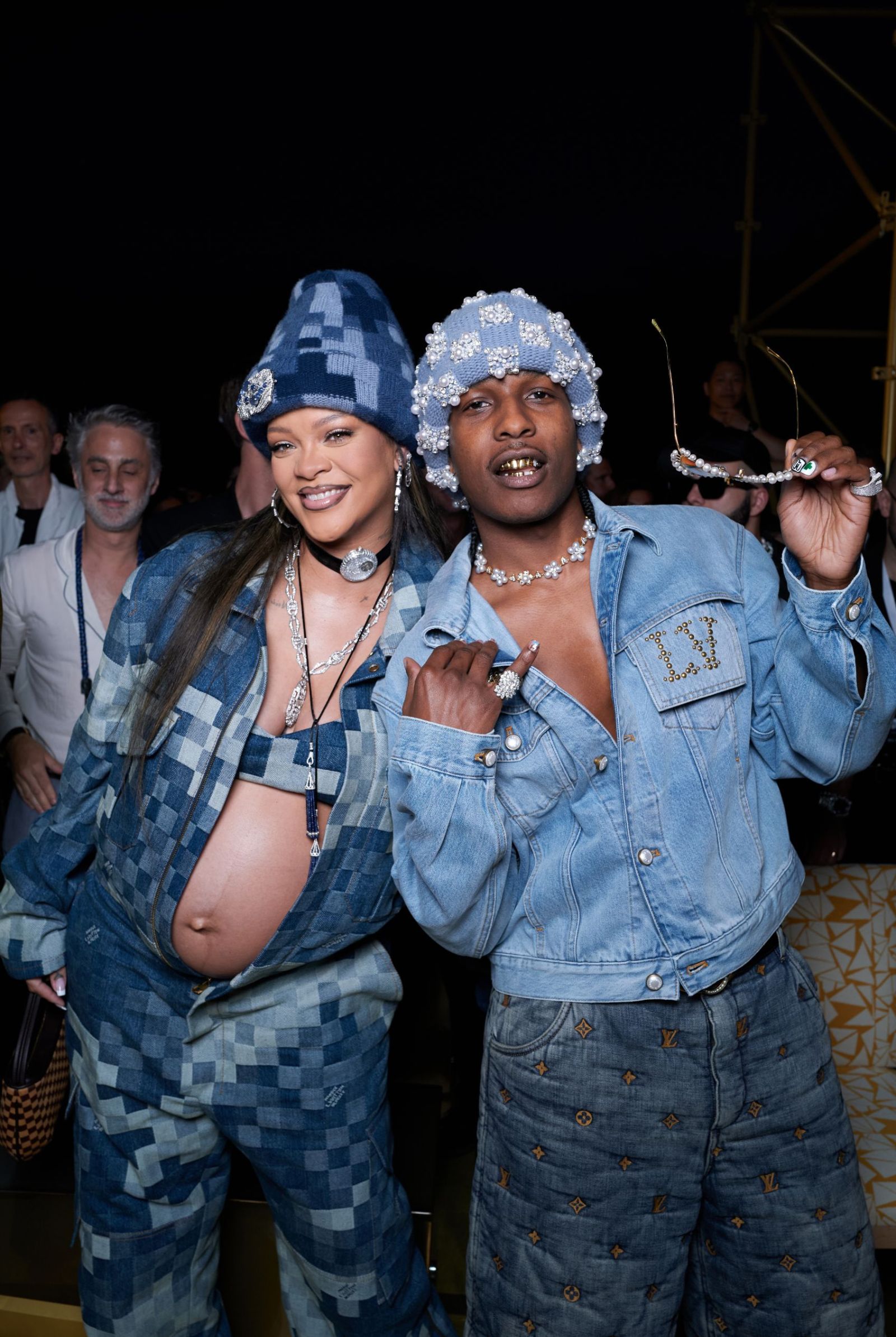Rihanna in Pharrell's Spring Summer Louis Vuitton Debut 